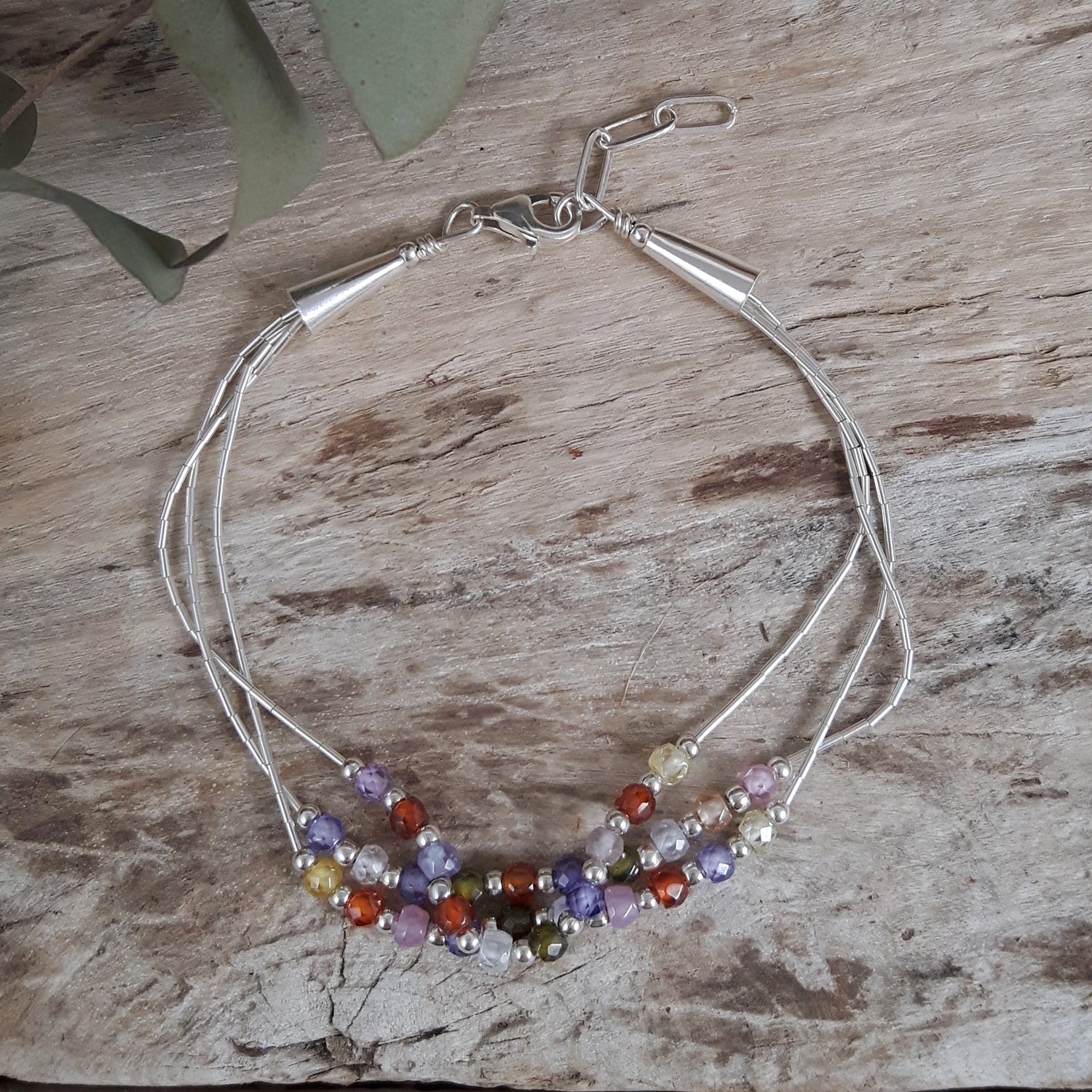 Adeline Andalusite CZ Bracelet