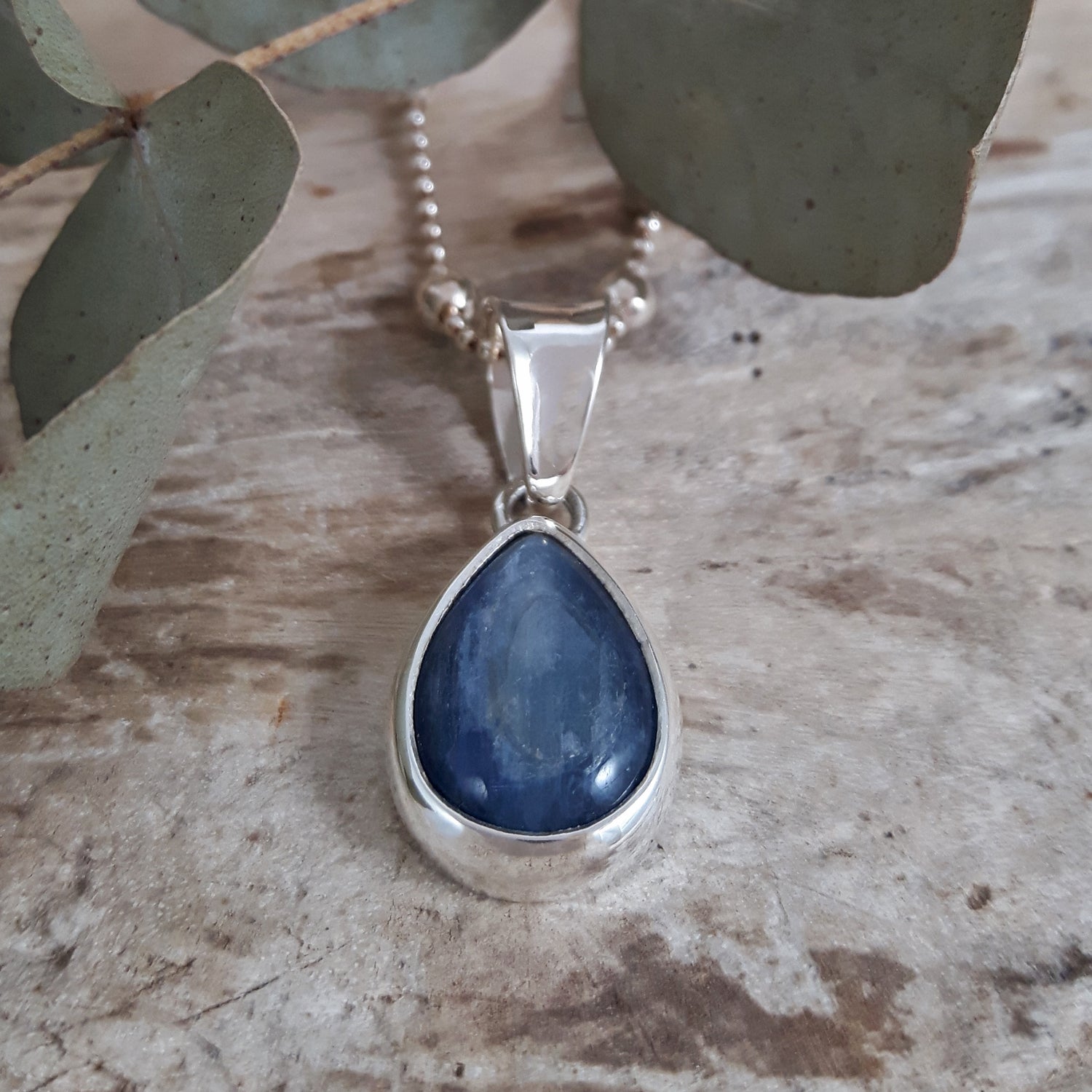 Alba Kyanite Teardrop Pendant