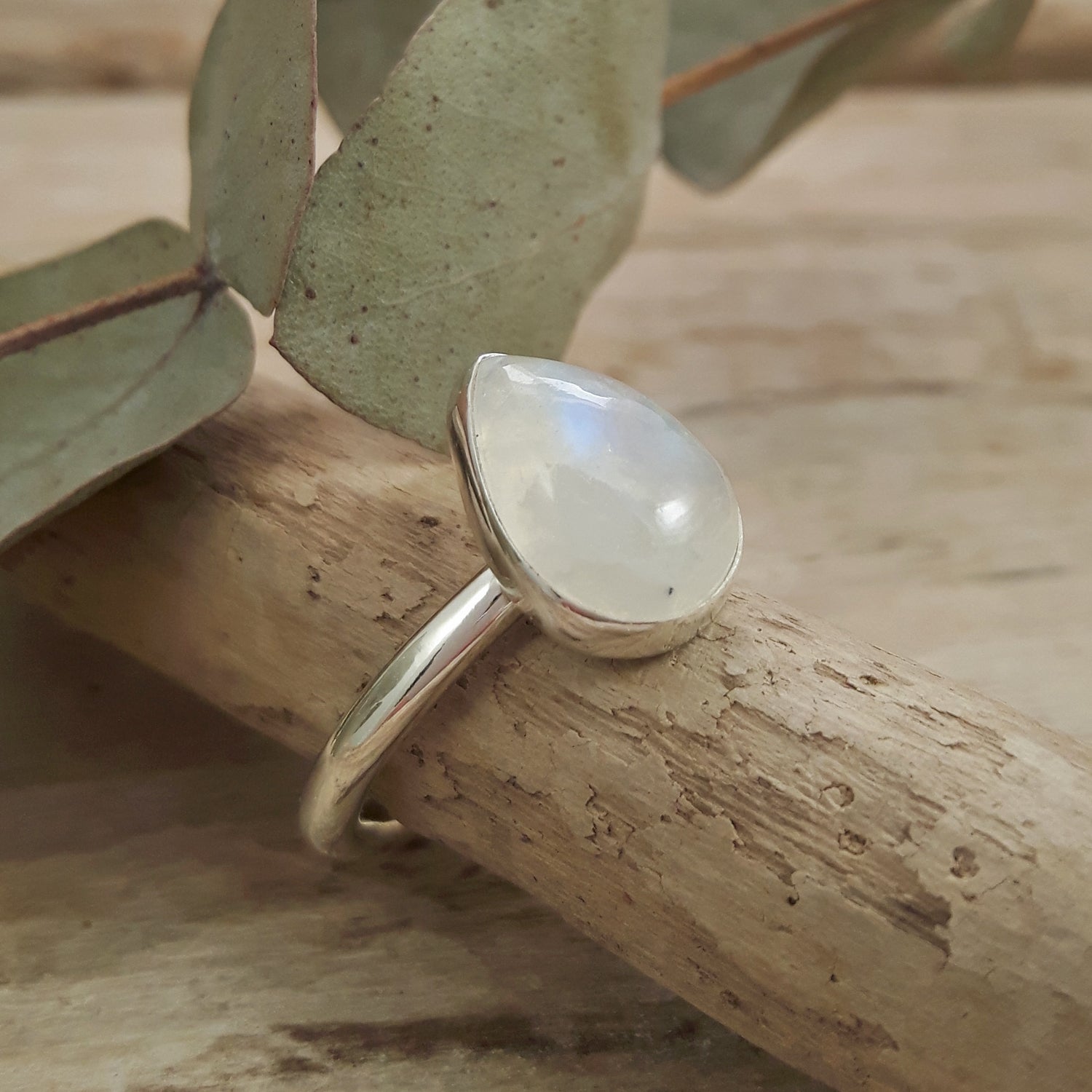 Alba Moonstone Ring