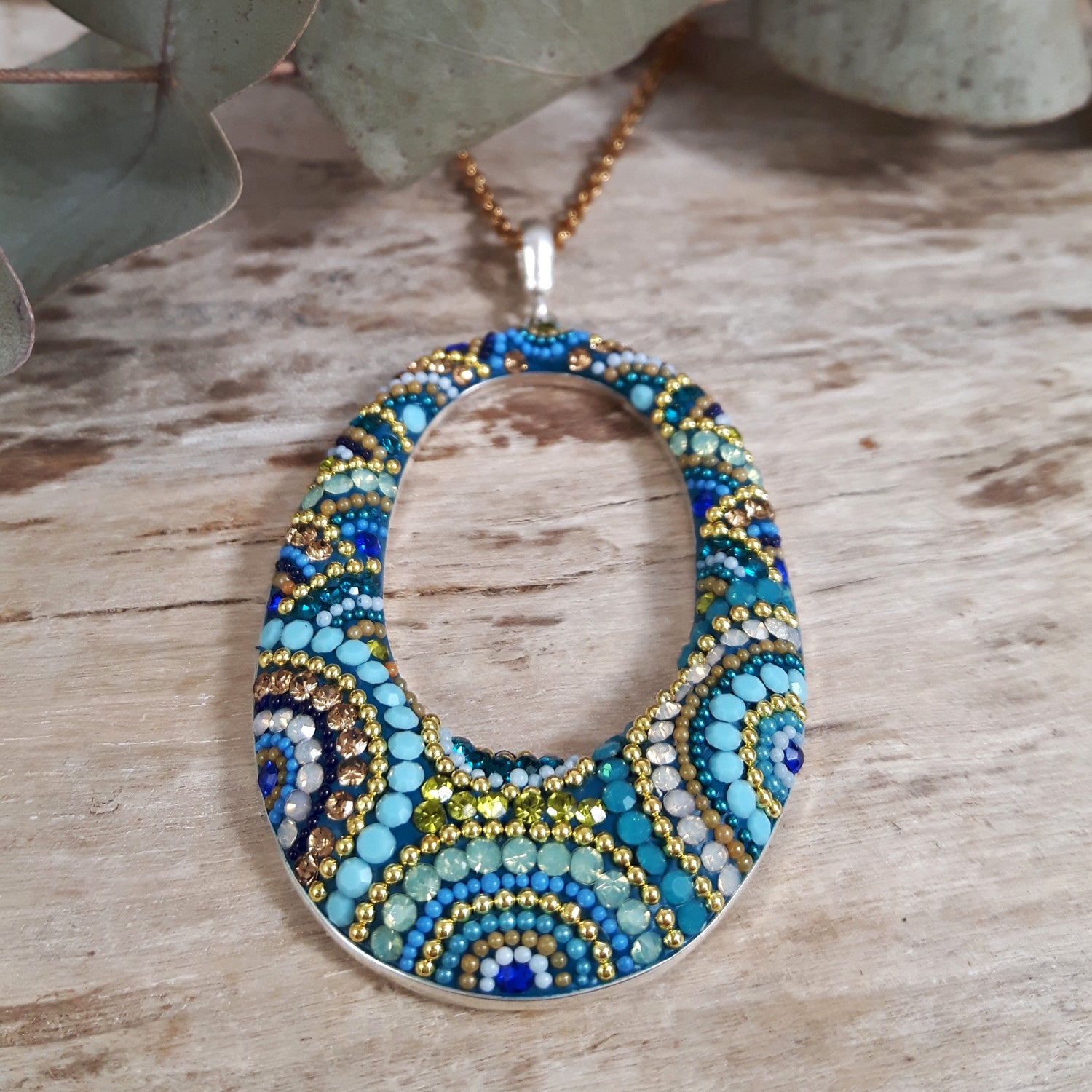 Allegra Amalfi Dream Oval Pendant