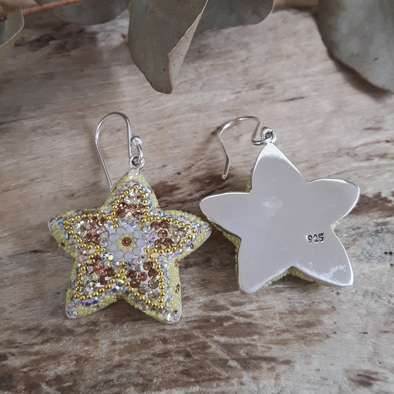 SAMPLE Allegra Fleur Lemon Drop Earrings
