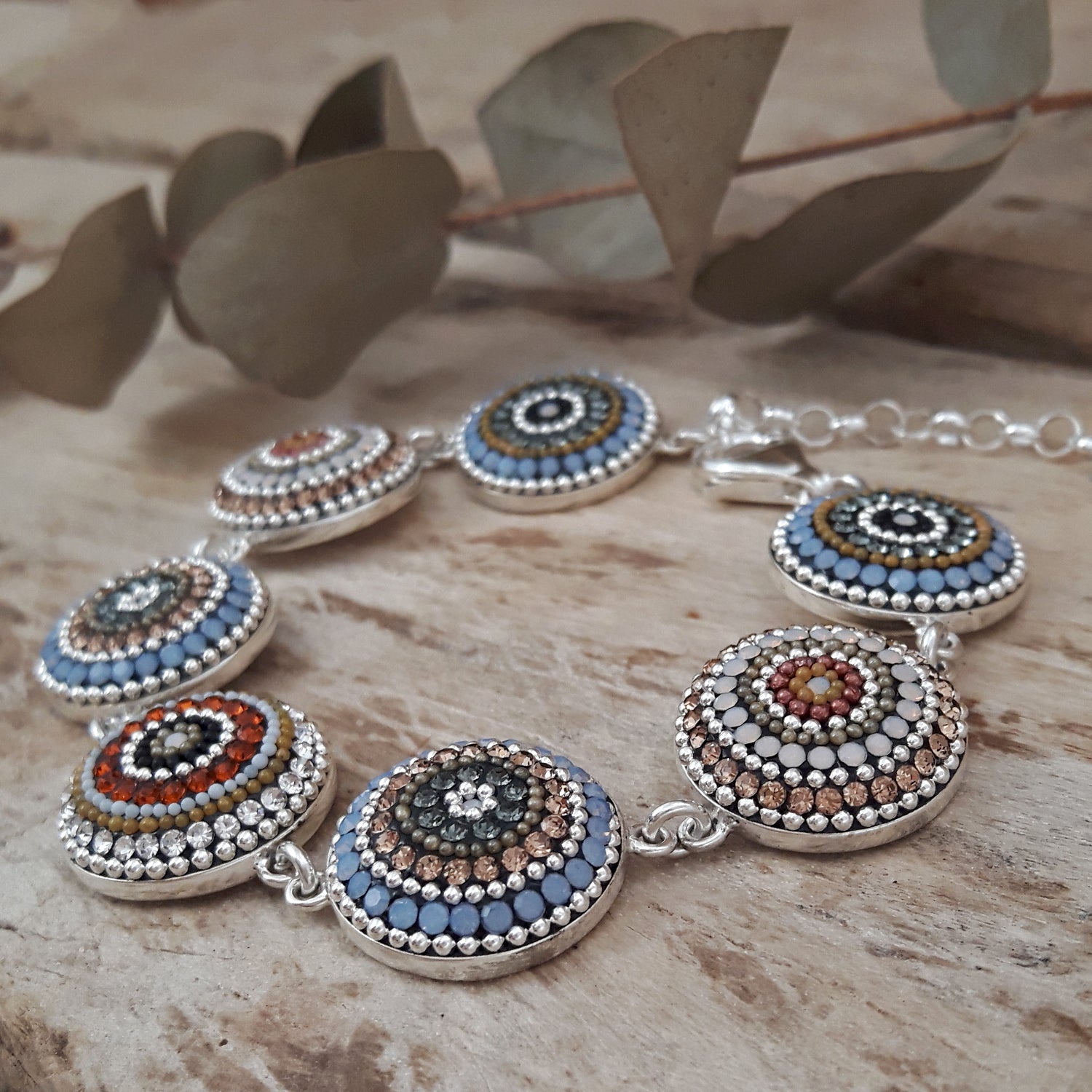 Allegra Highland Glow Coin Bracelet