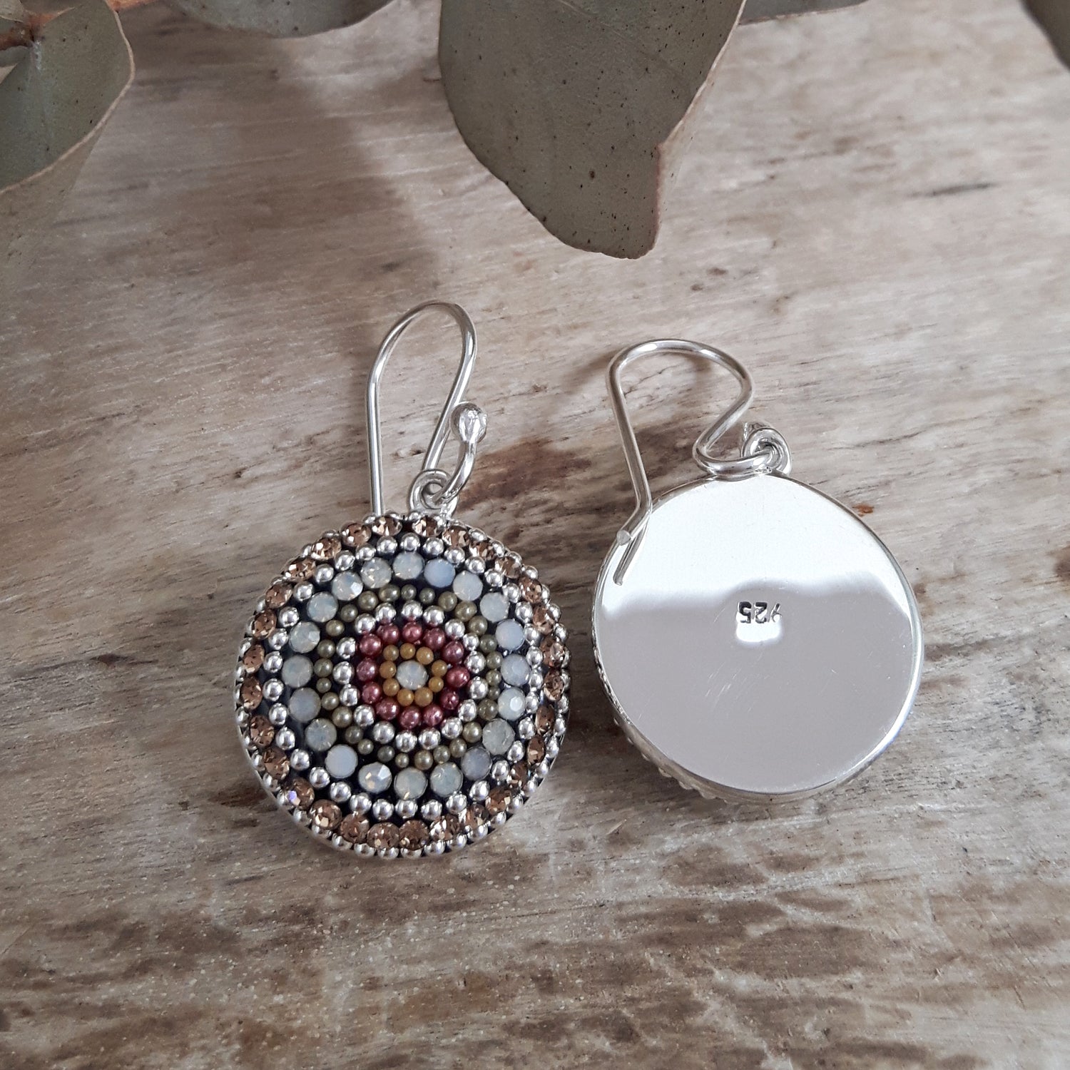 Allegra Highland Glow Coin Drop Earrings