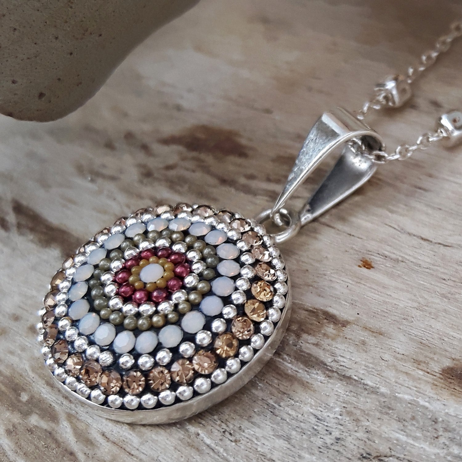 Allegra Highland Glow Coin Pendant