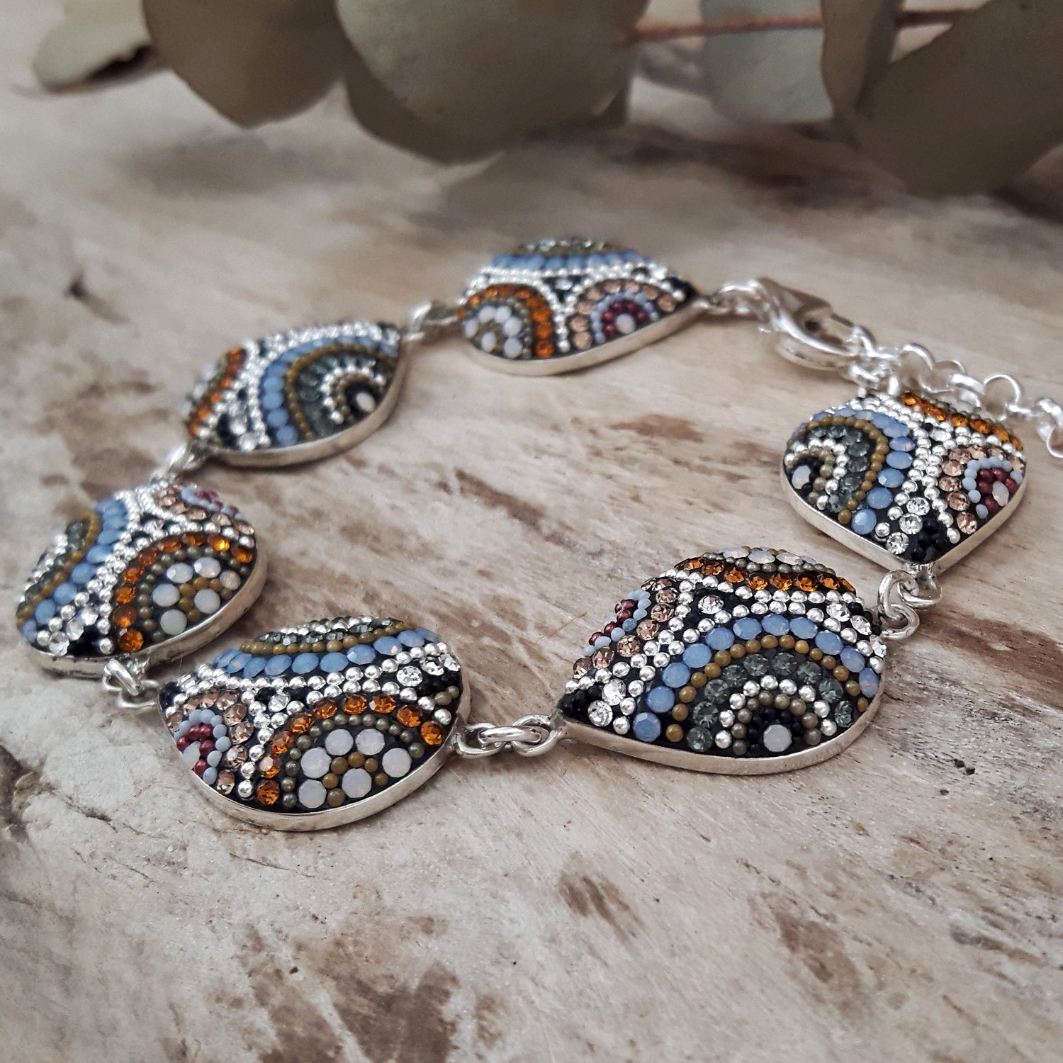 Allegra Highland Glow Teardrop Bracelet