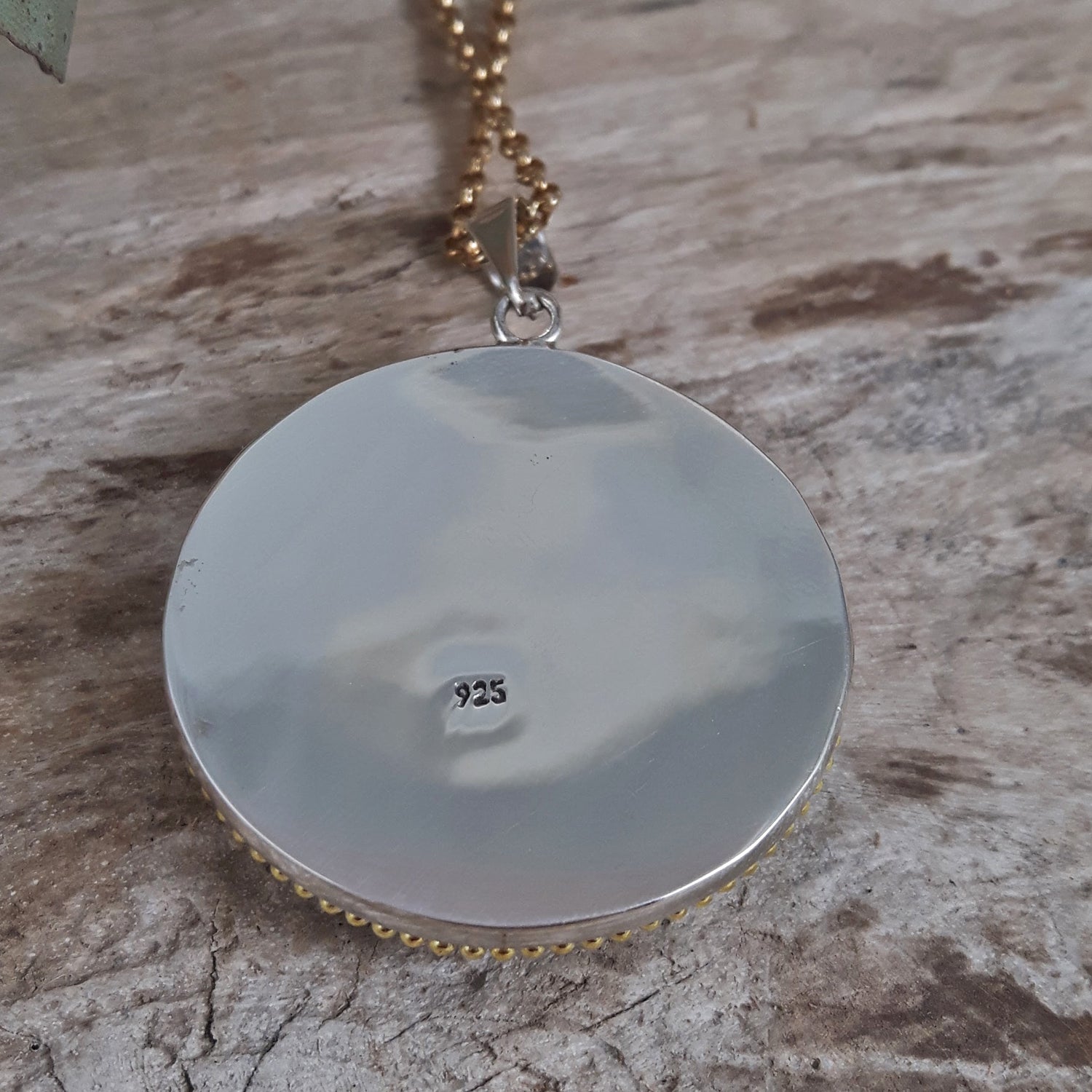 Allegra Indigo Radiance Large Disc Pendant