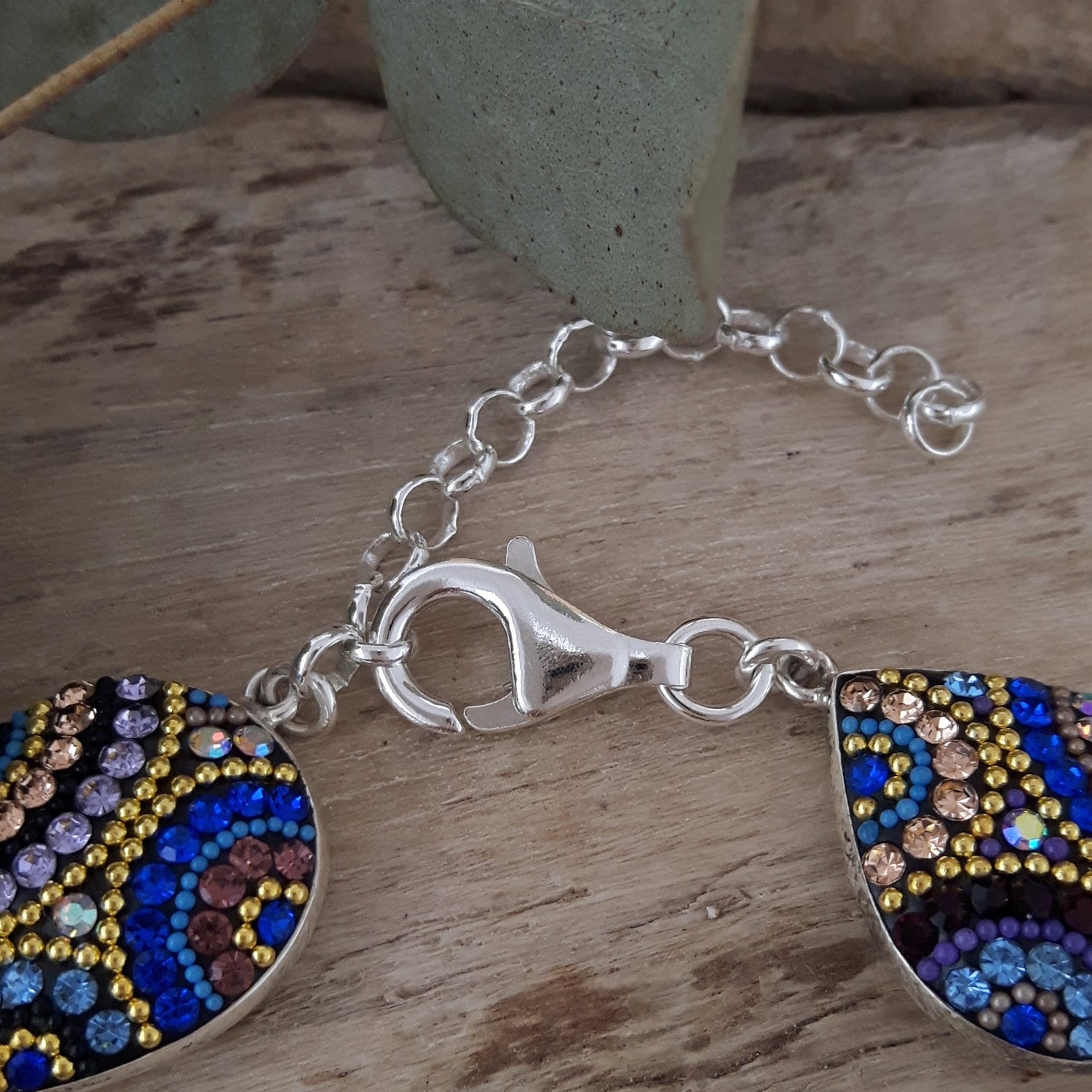 Allegra Indigo Radiance Teardrop Bracelet