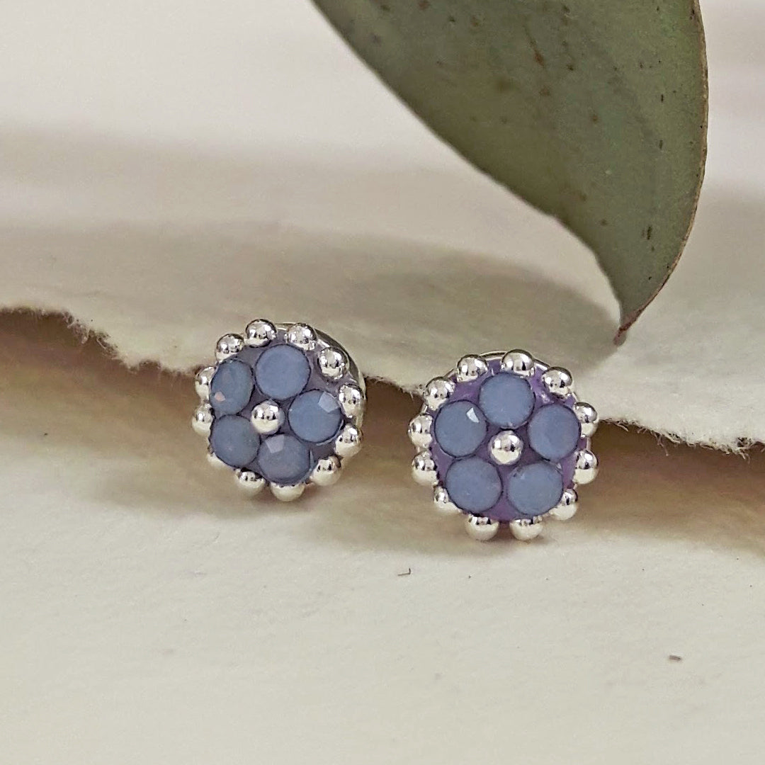 Allegra Zircon Tiny Stud Earrings