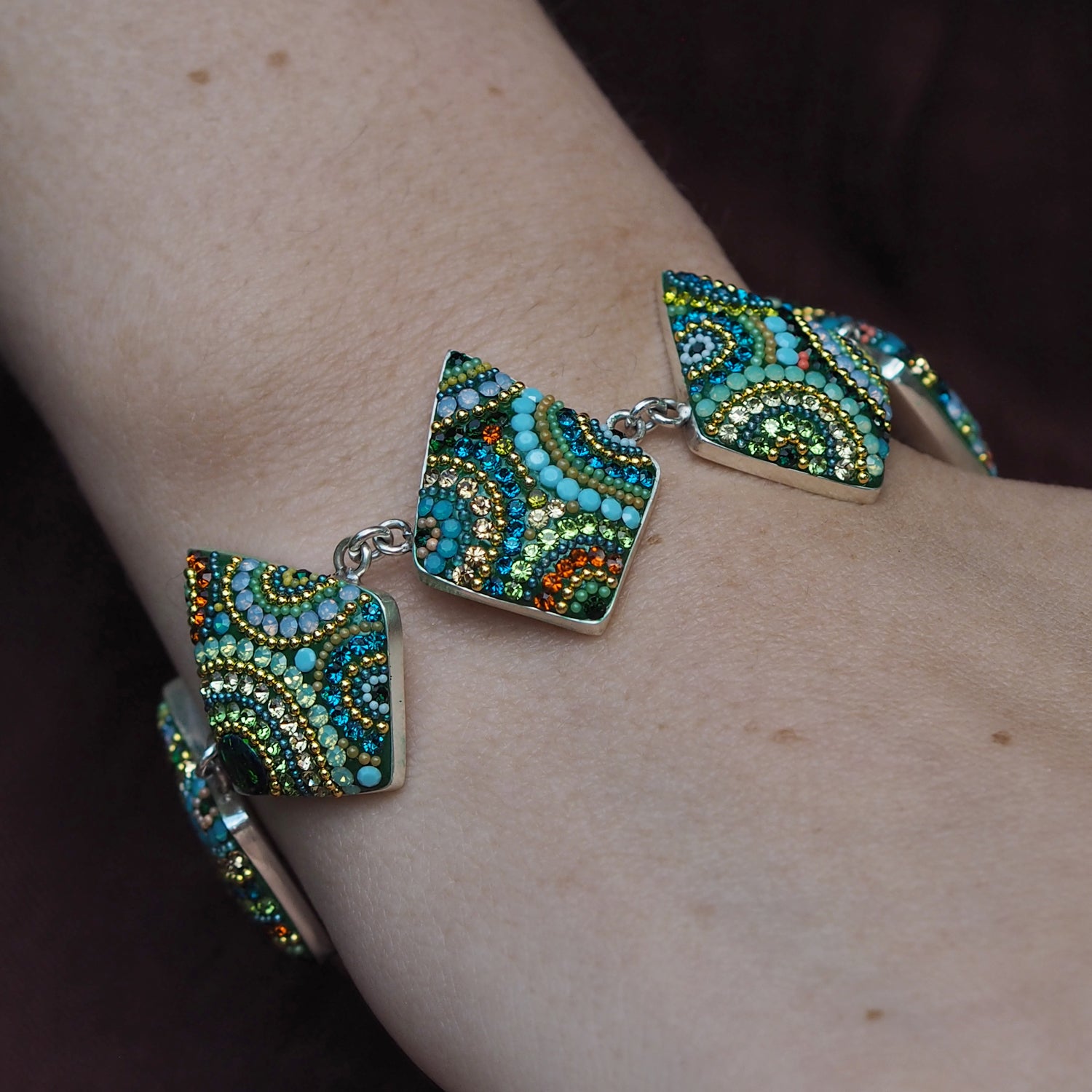 Allegra Paradise Green Bracelet