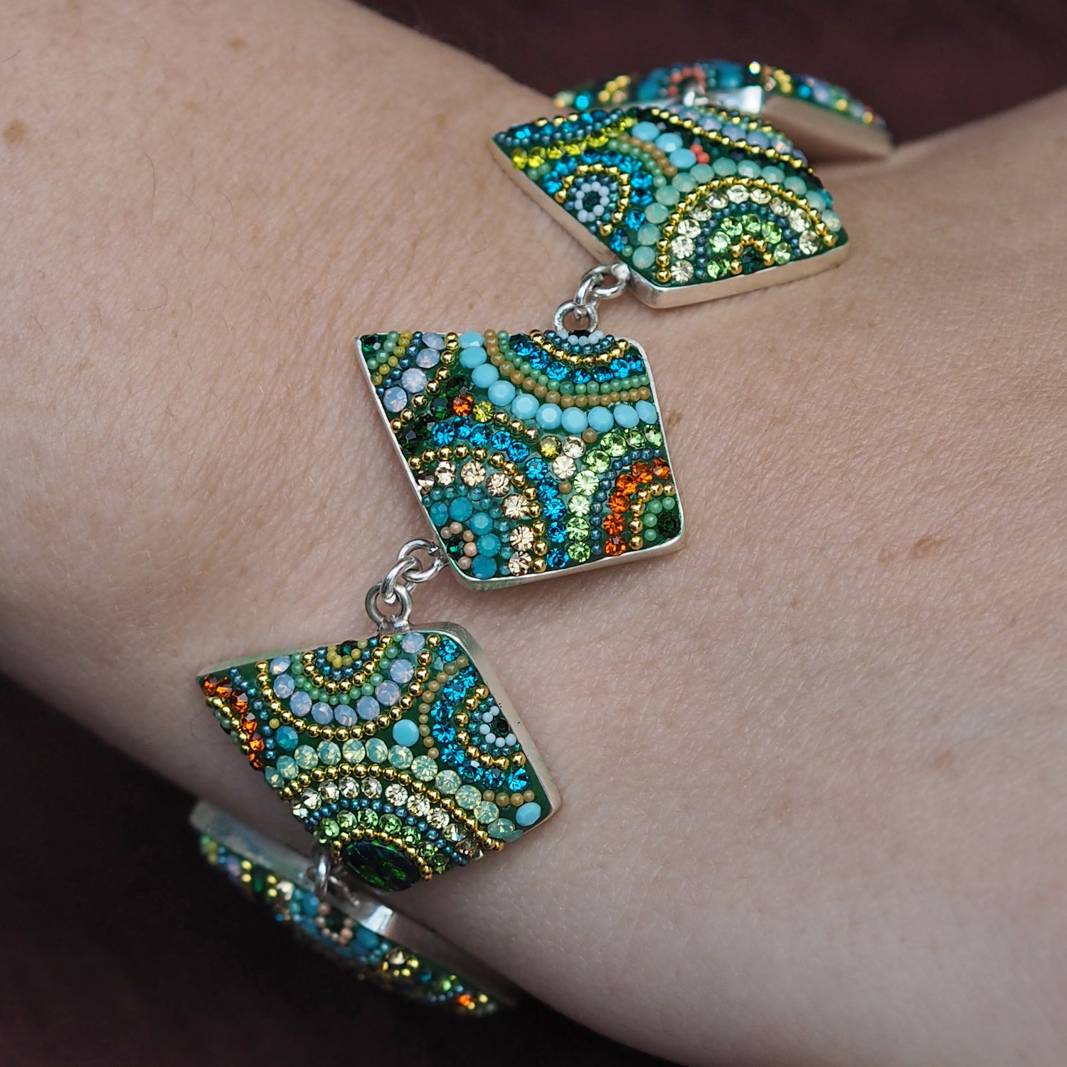 Allegra Paradise Green Bracelet