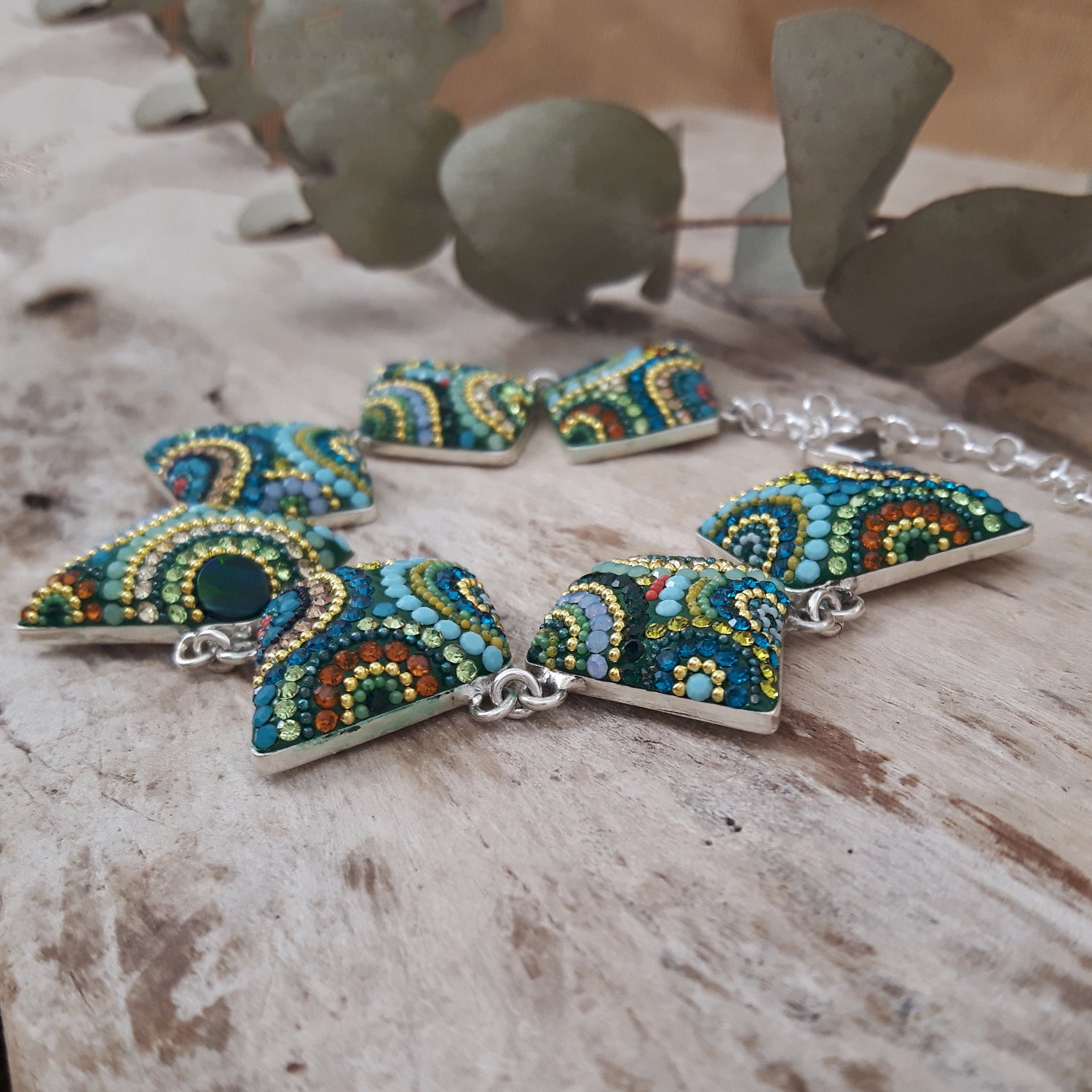 Allegra Paradise Green Bracelet