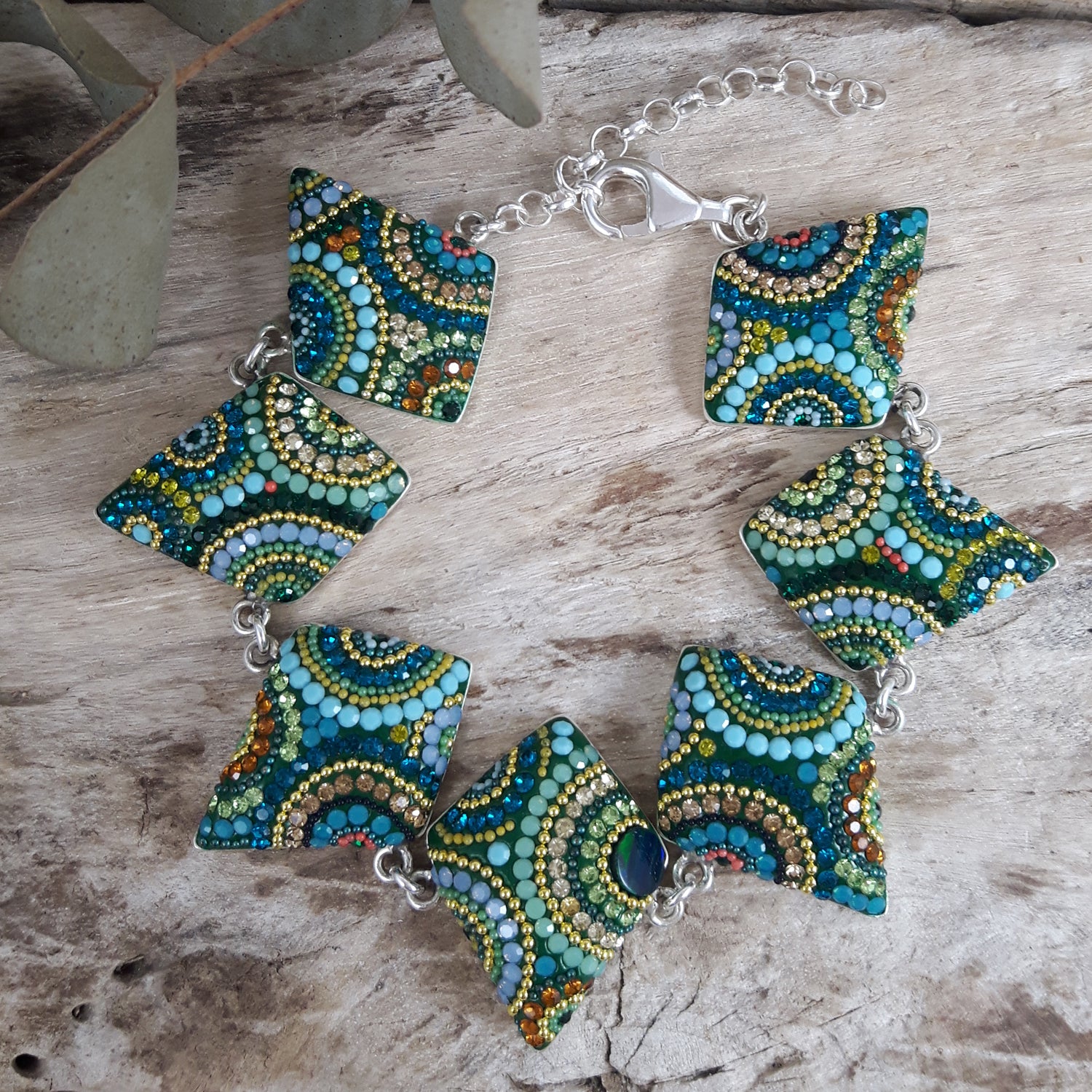 Allegra Paradise Green Bracelet