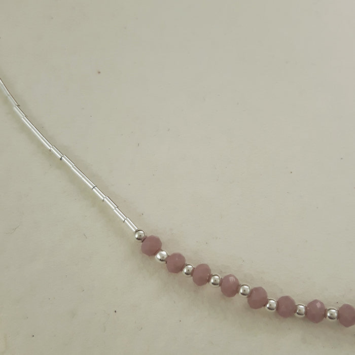 Amy Chalcedony Rose Necklace