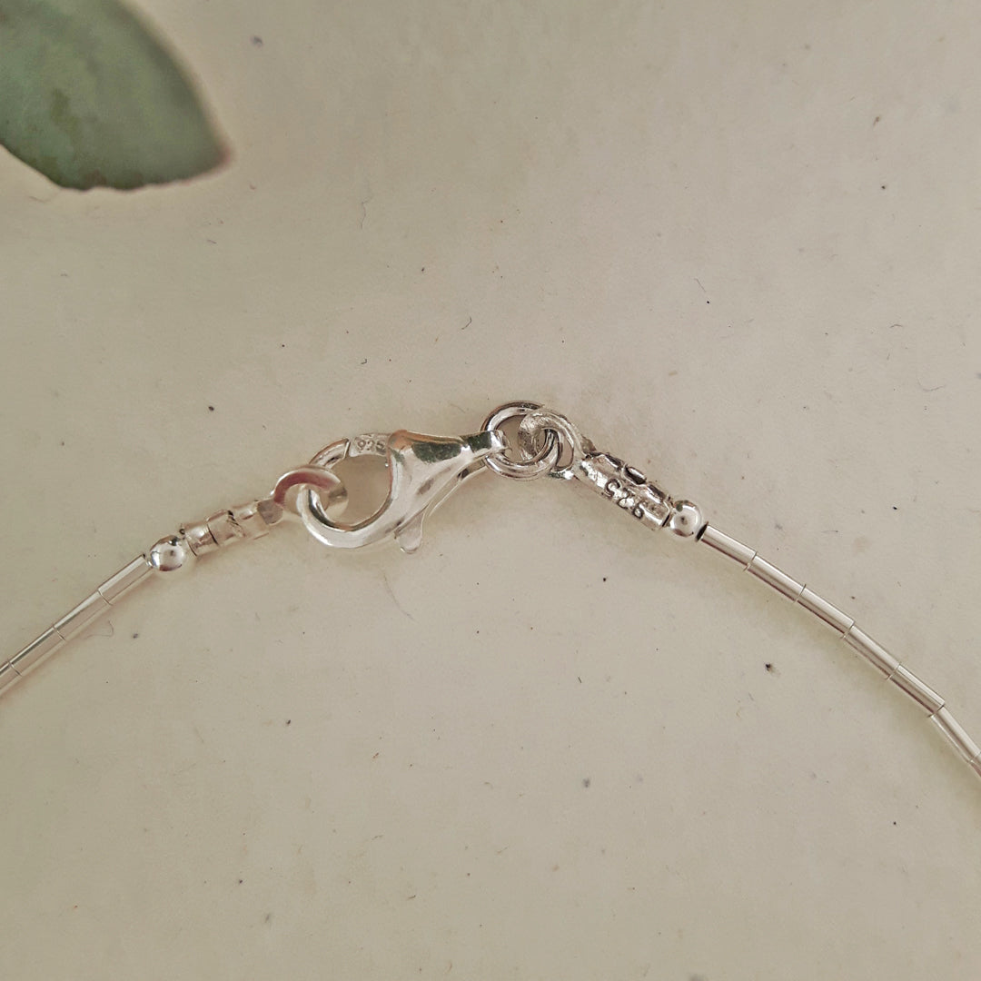 Amy Chalcedony Rose Necklace