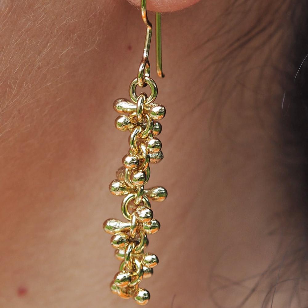 Bella Gold Drop Earrings