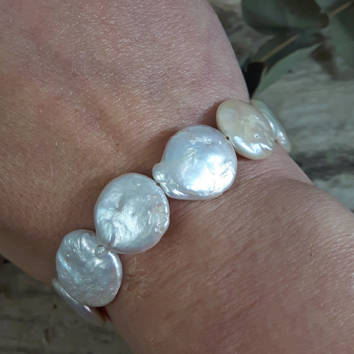 Baroque Pearl Round Bracelet