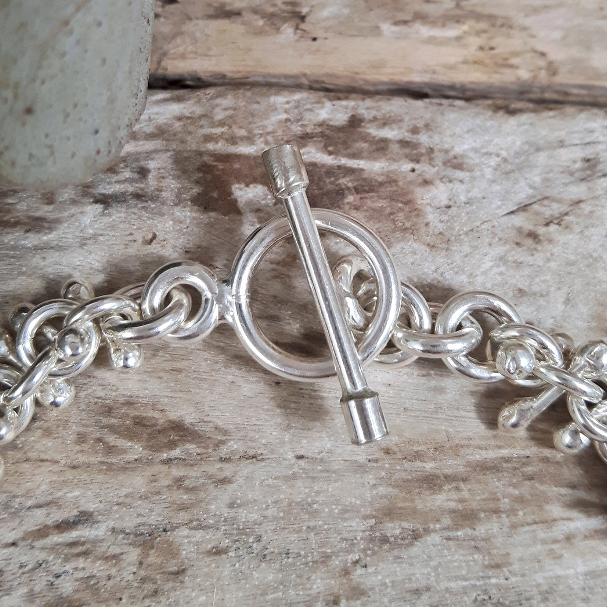 Bellissima Silver Links Bracelet