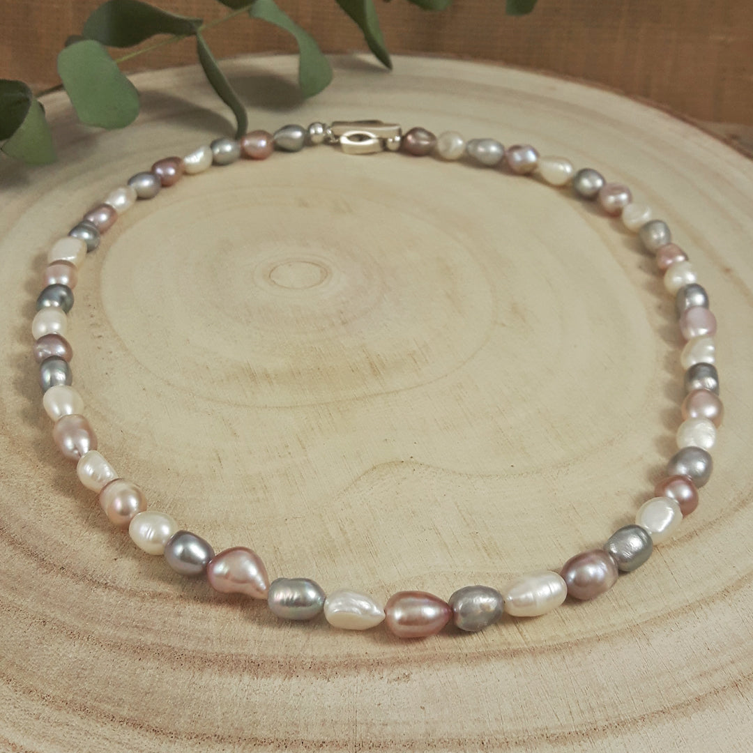 Elenita Multi Keishi Pearl Necklace