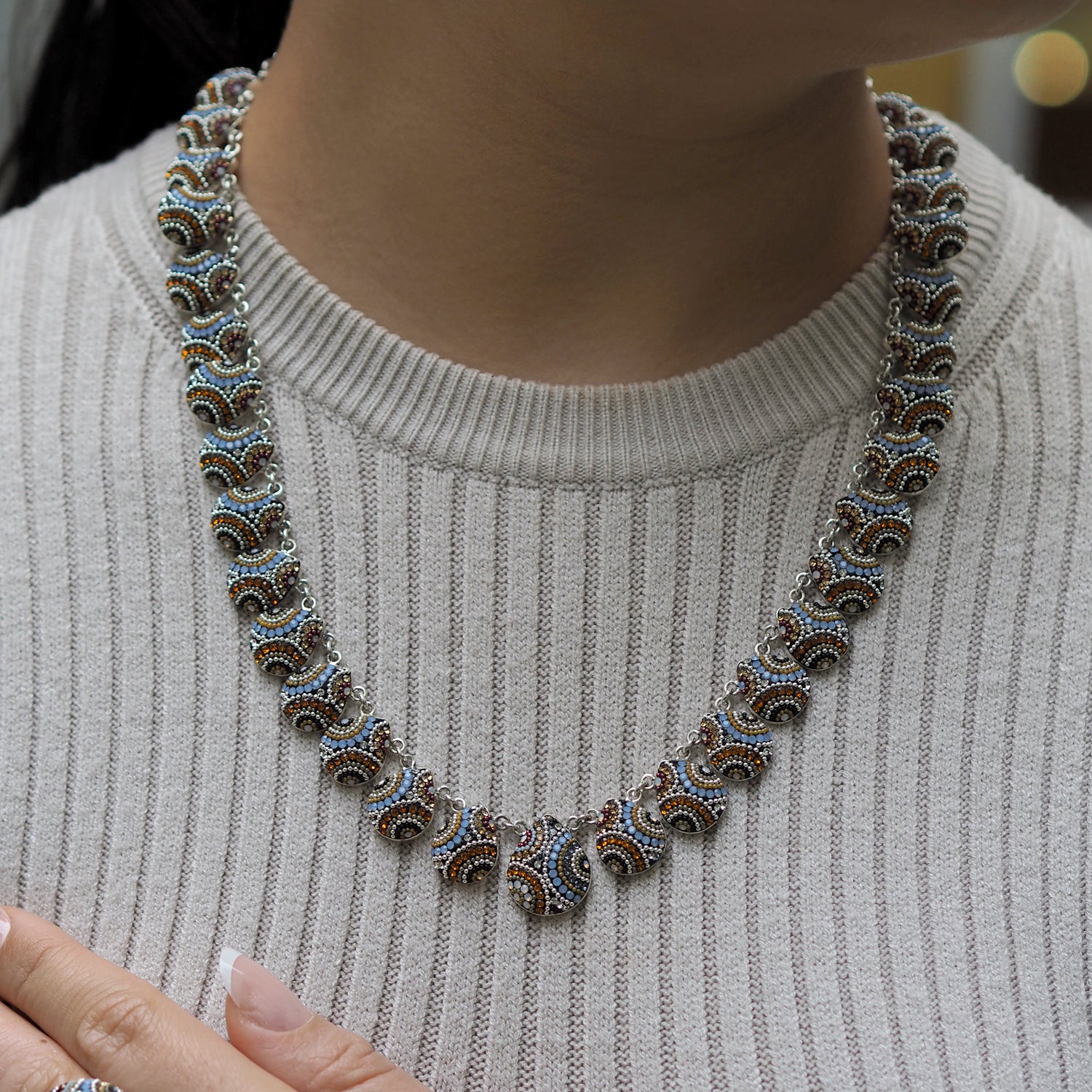 Allegra Highland Glow Large Necklace