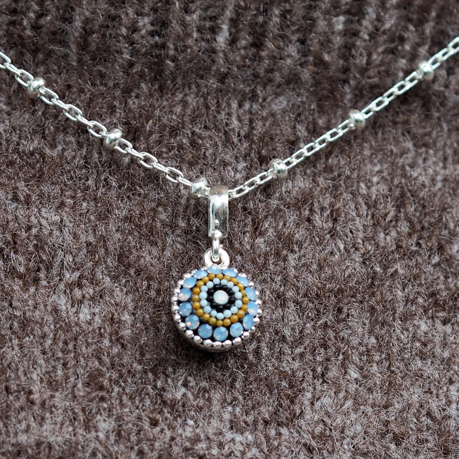 Allegra Highland Glow Mini Round Pendant