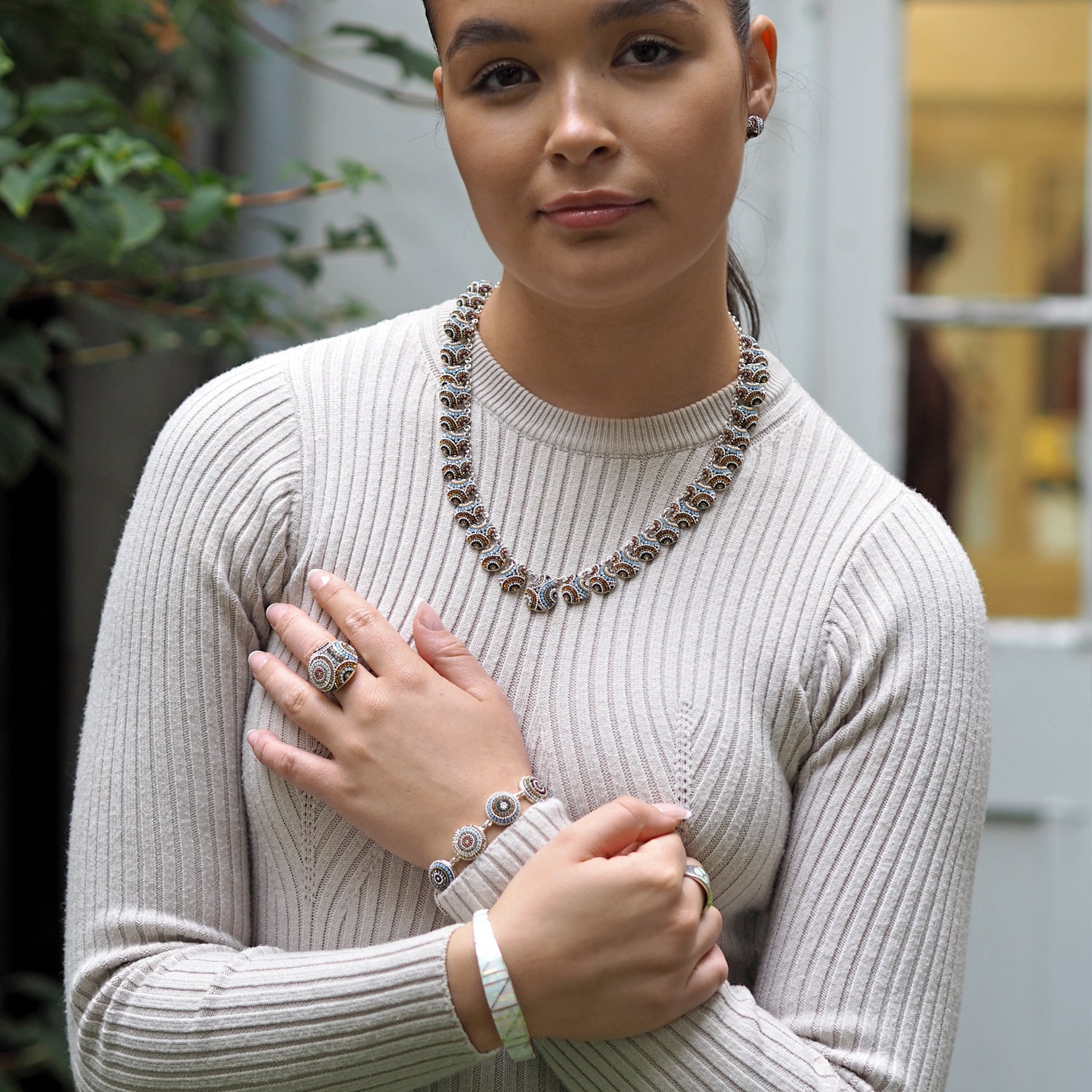 Allegra Highland Glow Large Necklace