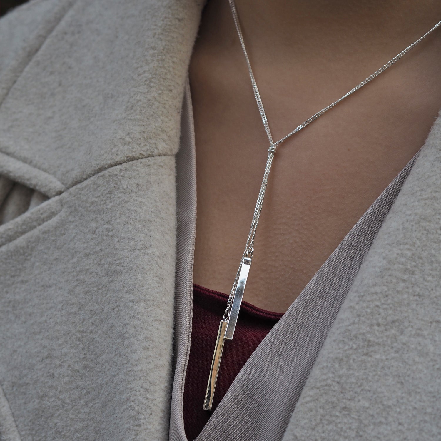 Ameli Lariat Chain Necklace