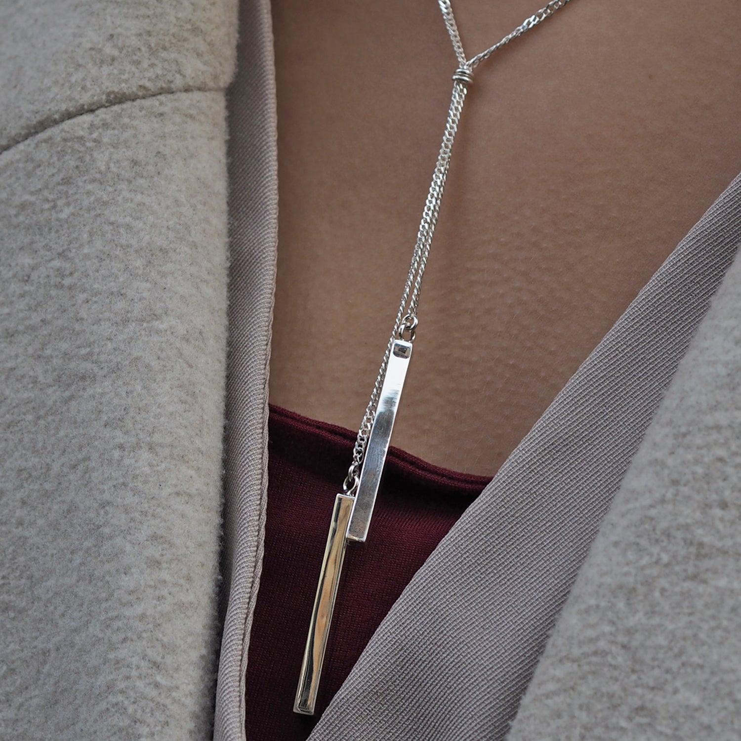 Ameli Lariat Chain Necklace