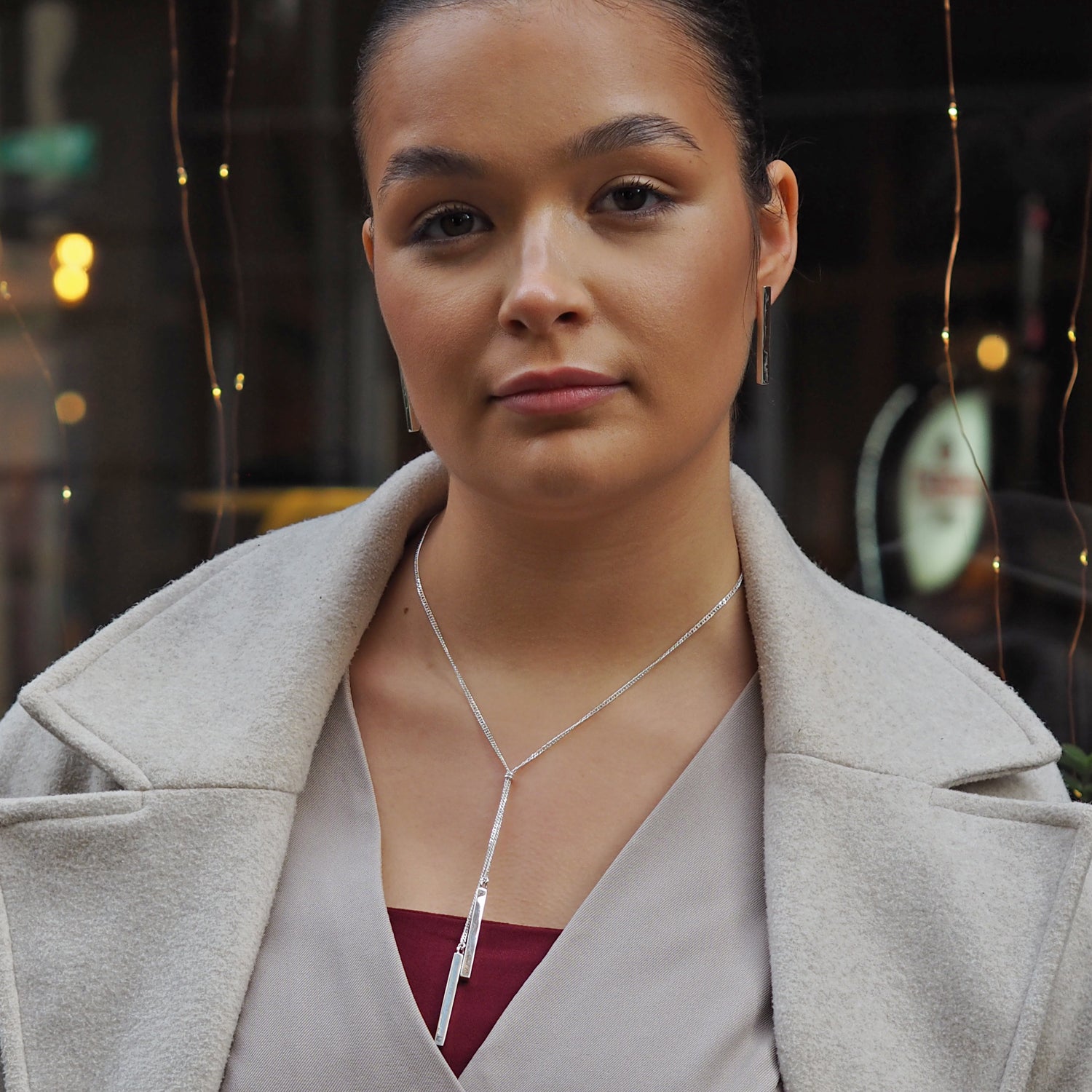 Ameli Lariat Chain Necklace