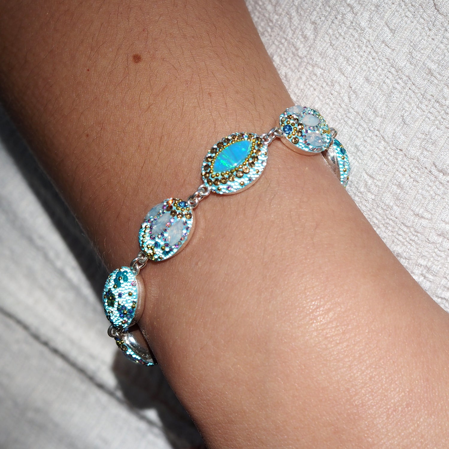 Allegra Daisy Dream Turquoise Bracelet
