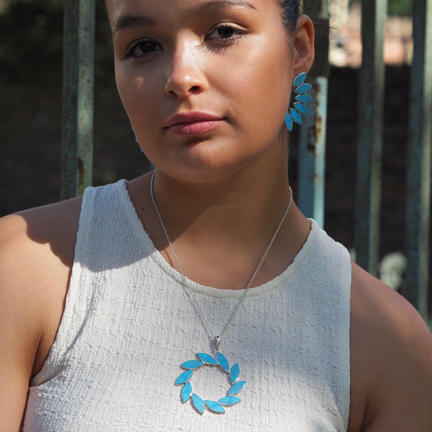 Flinder Larisa Turquoise Earrings