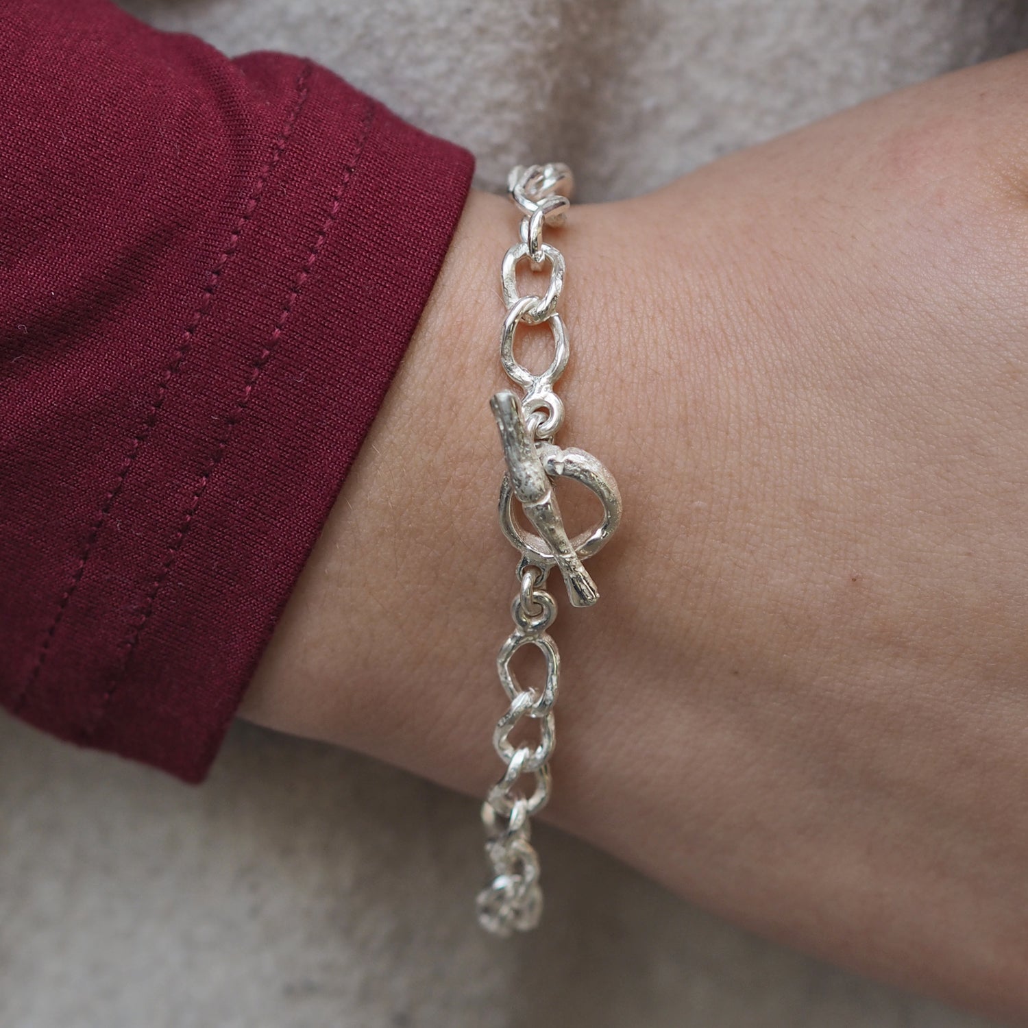 Foresta Heritage Chain T-Bar Bracelet
