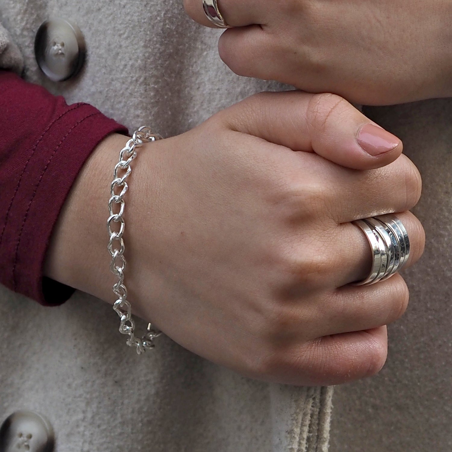 Foresta Heritage Chain T-Bar Bracelet