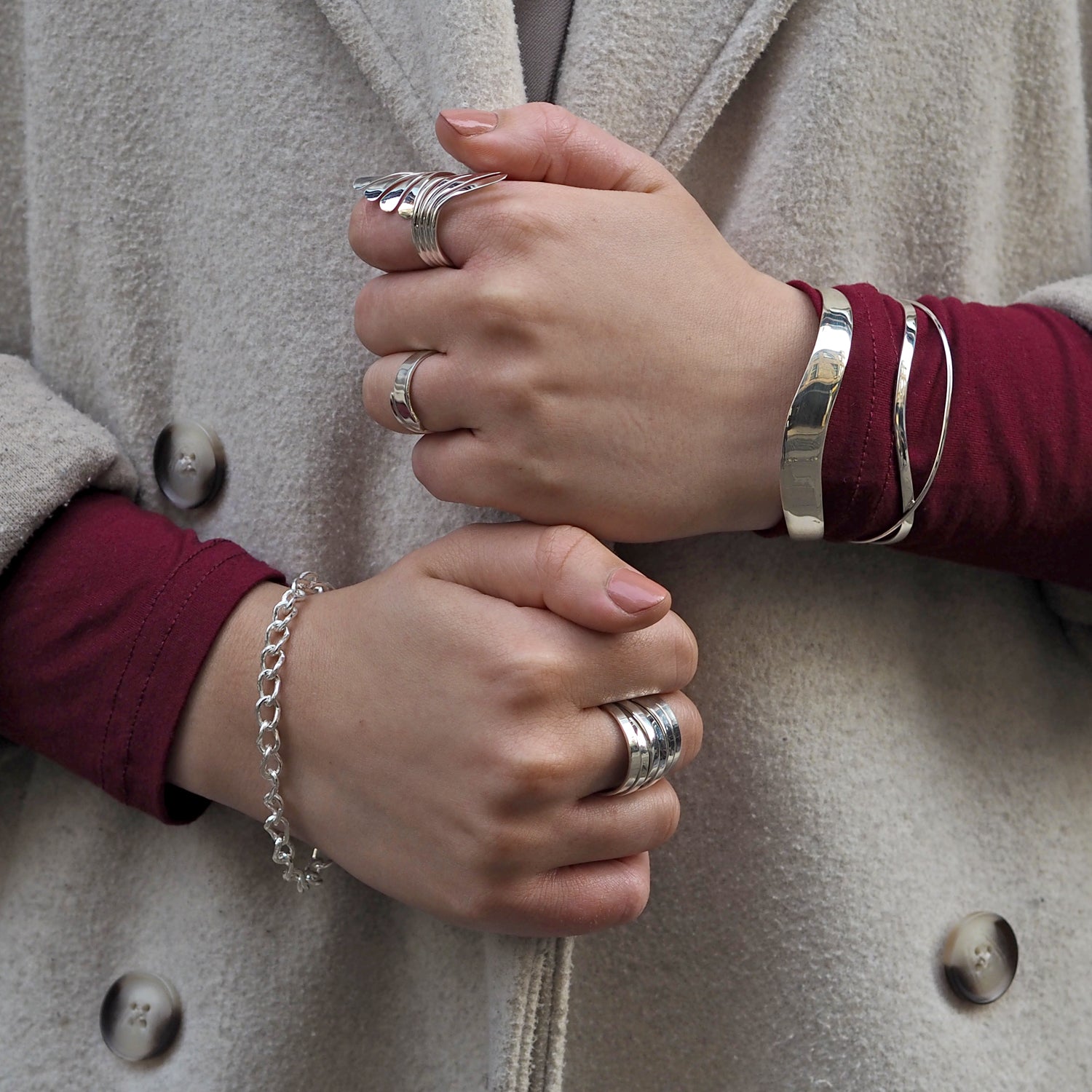 Foresta Heritage Chain T-Bar Bracelet