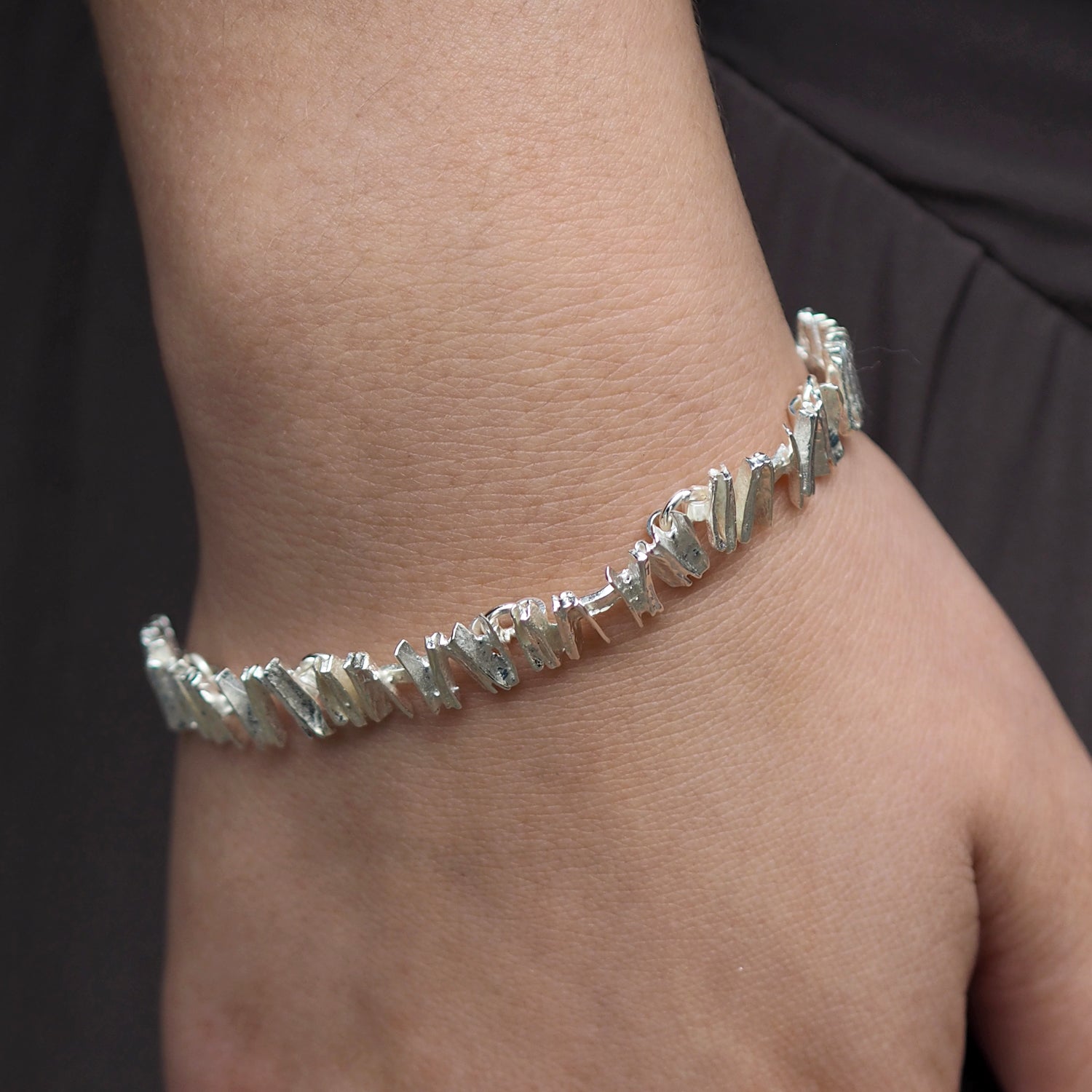 Foresta Junpier Silver T-bar Bracelet