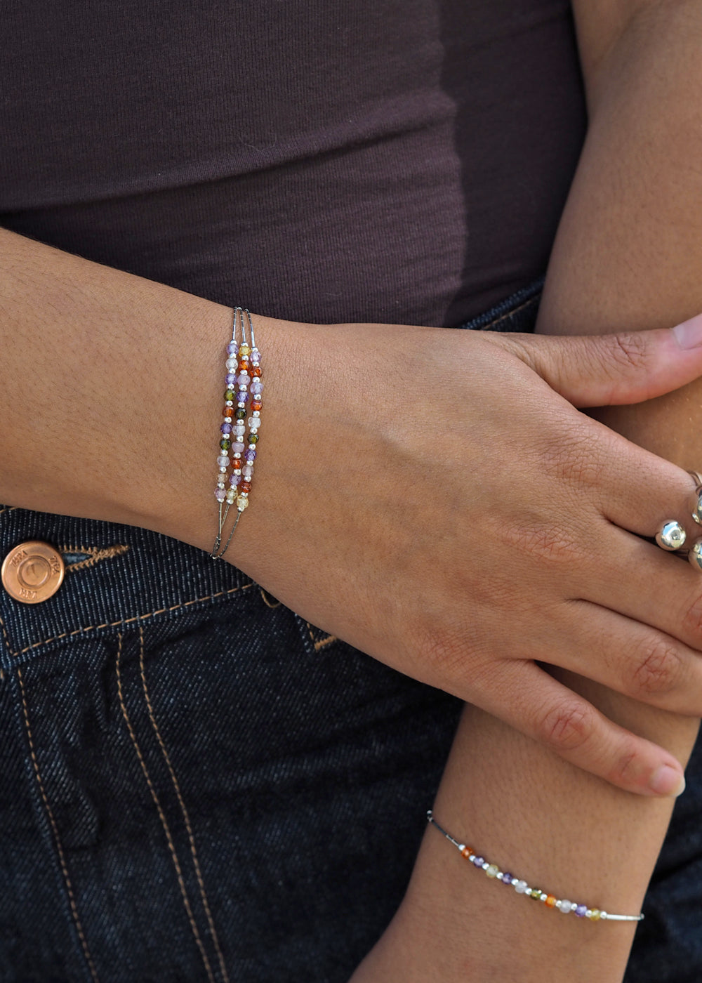 Adeline Andalusite CZ Bracelet