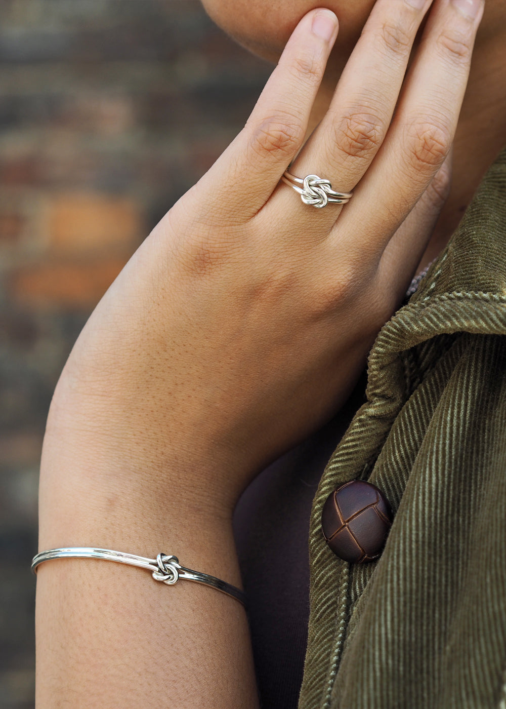 Dara Celtic Knot Silver Ring