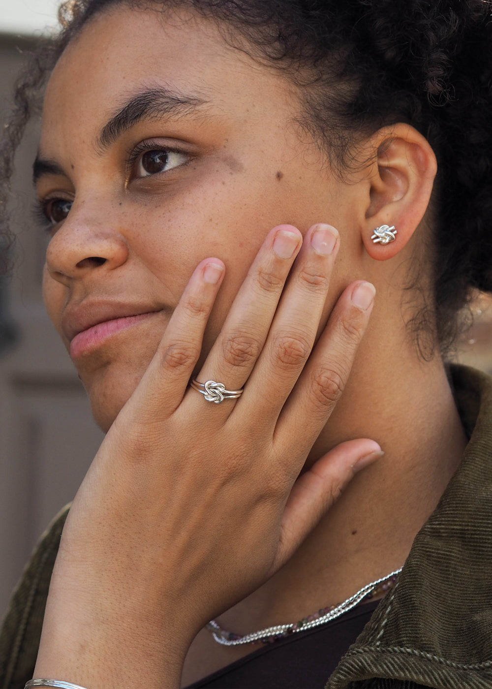 Dara Celtic Knot Silver Ring