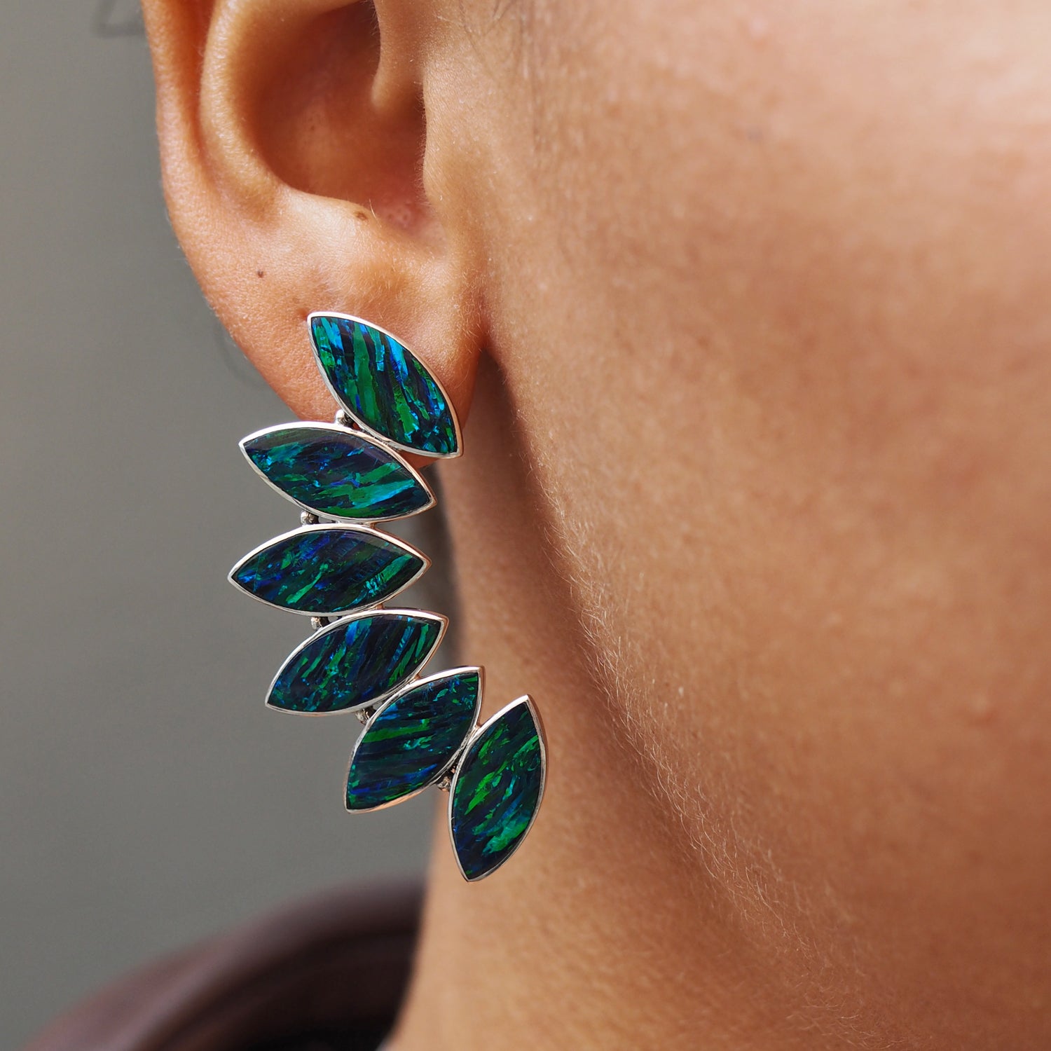 Flinder Larisa Emerald Earrings
