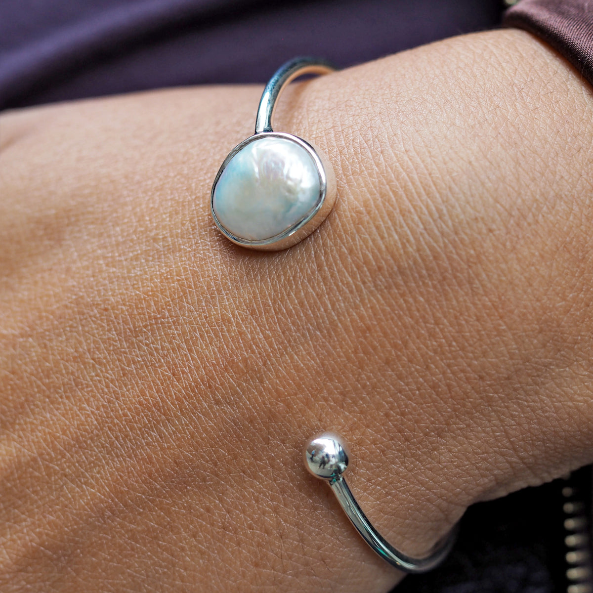 Luminous Pearl Cuff