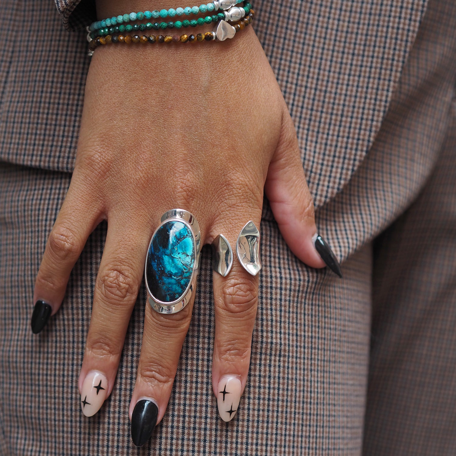 Mariselle Polished Sterling Silver Ring