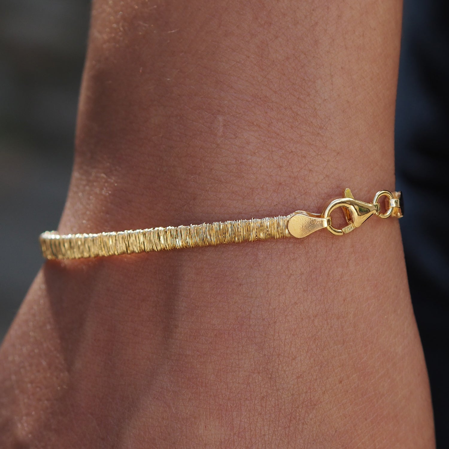 Sabina Gold Plated 18cm Bracelet
