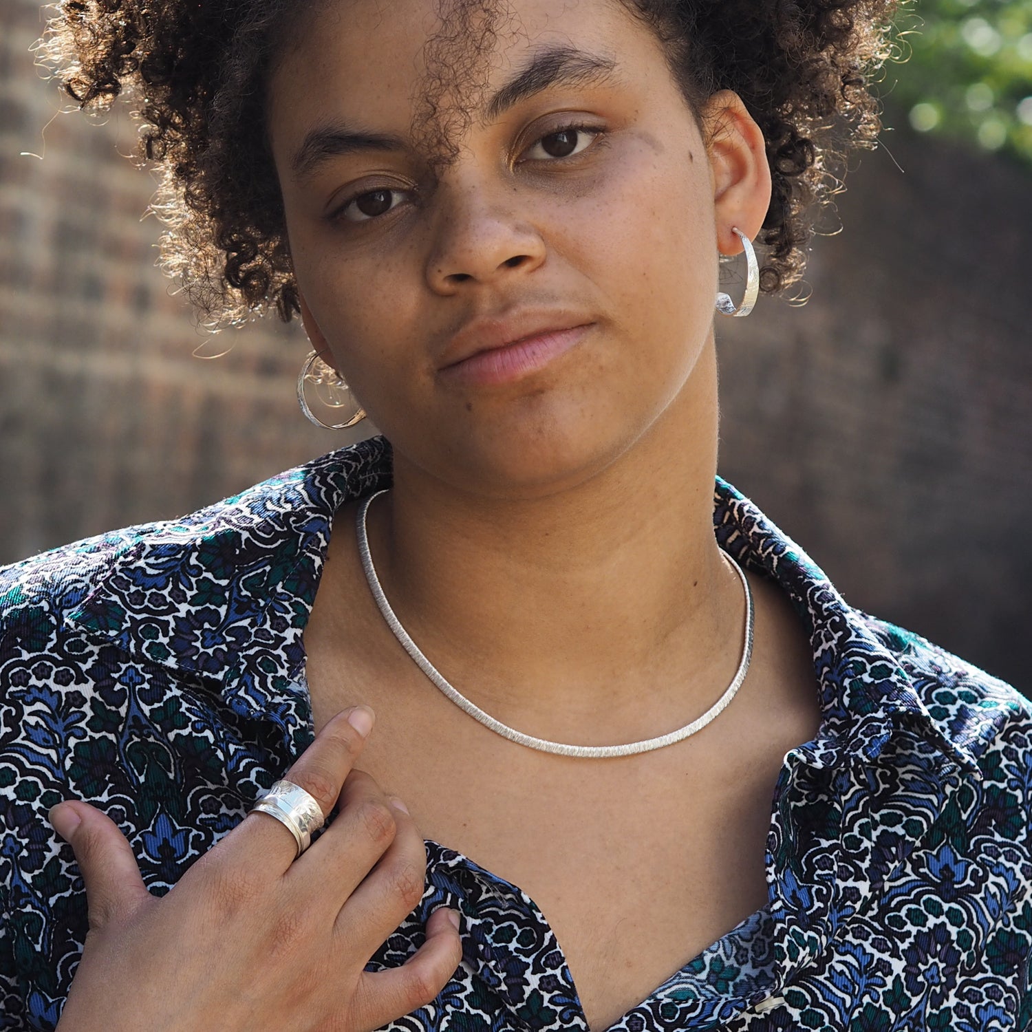 Sabina Sterling Silver 45cm Necklace