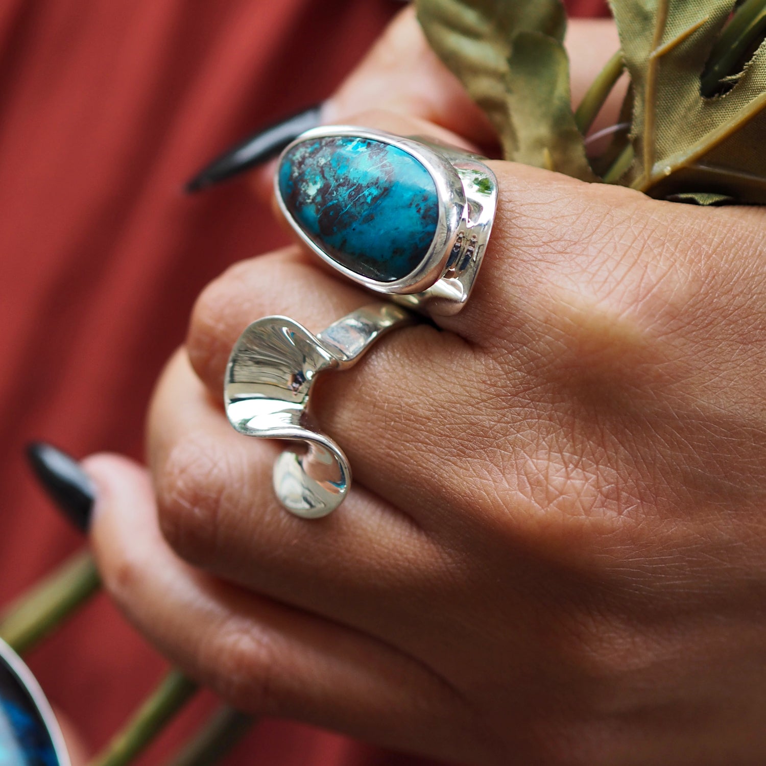 Sigma Polished Sterling Silver Ring