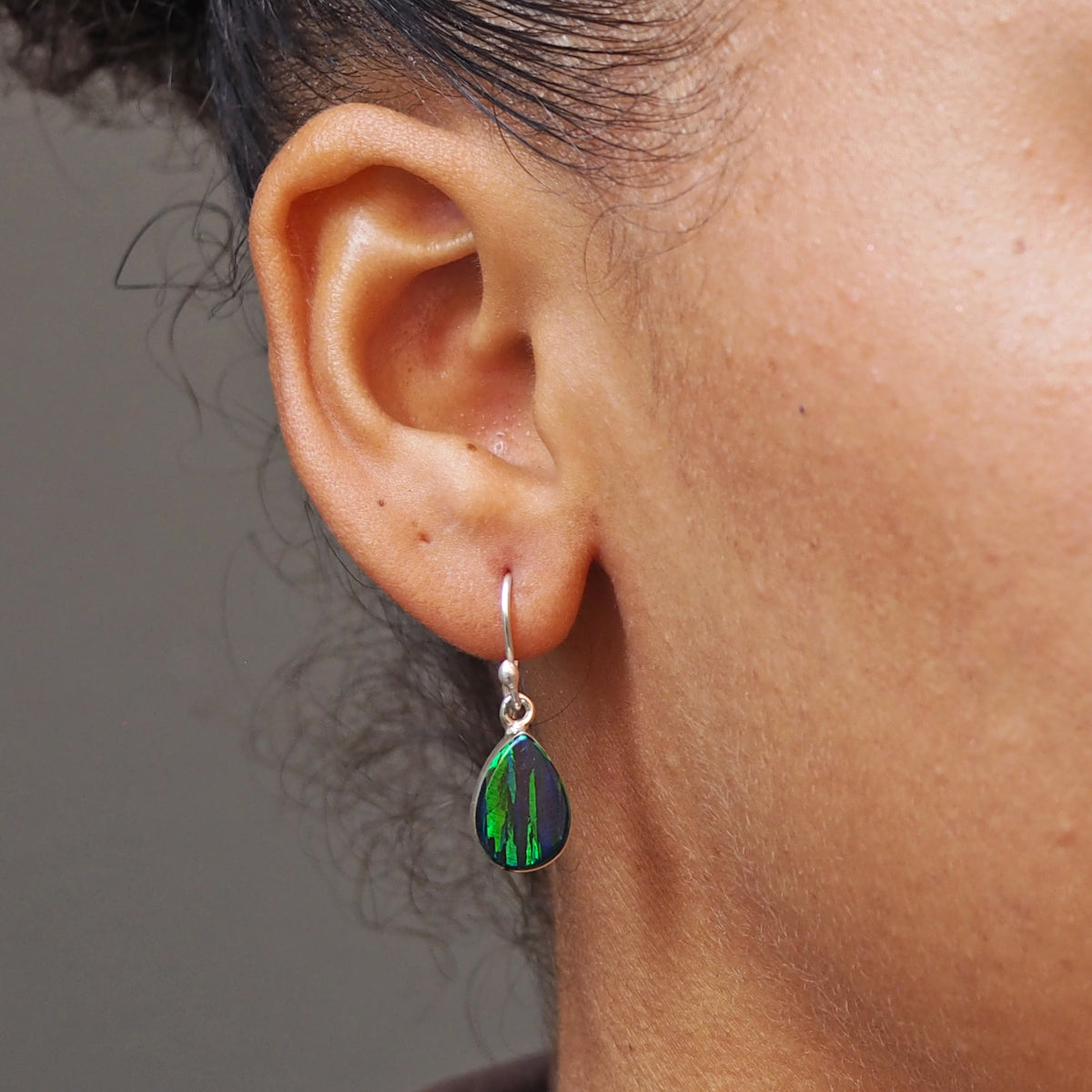 Flinder Emerald Renoir Drop Earrings