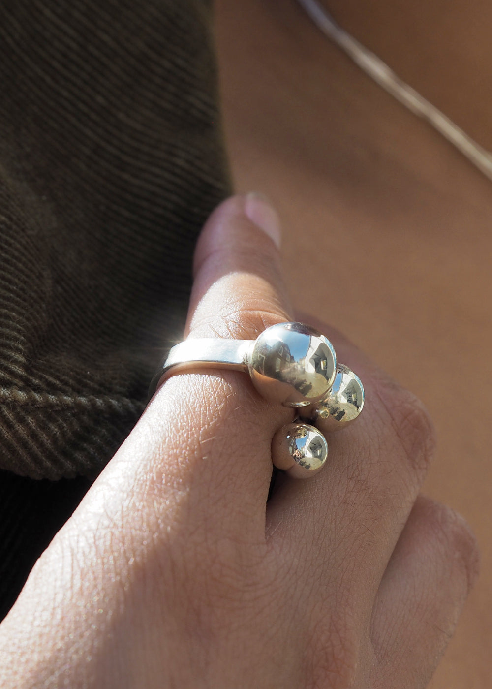 Selene Sterling Silver Ring