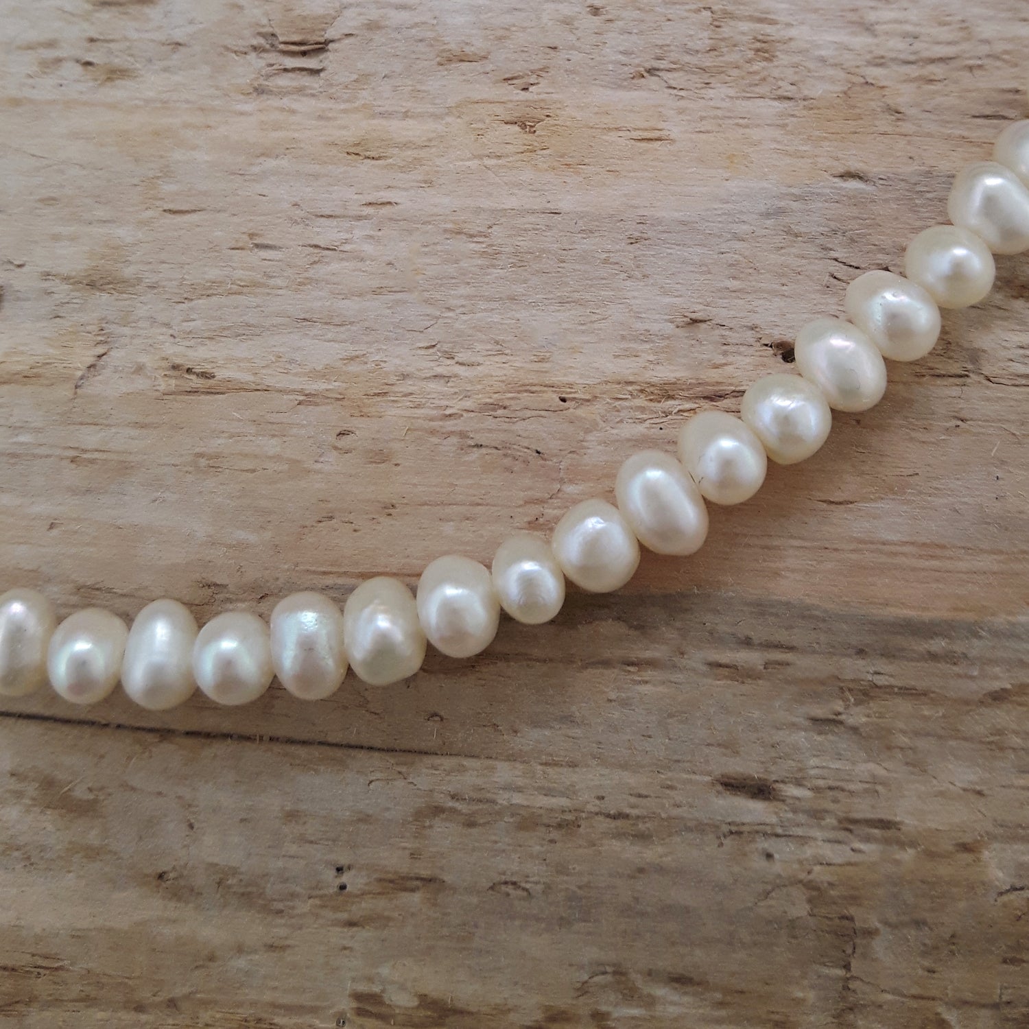 Eternal White Pearl 4mm Necklace