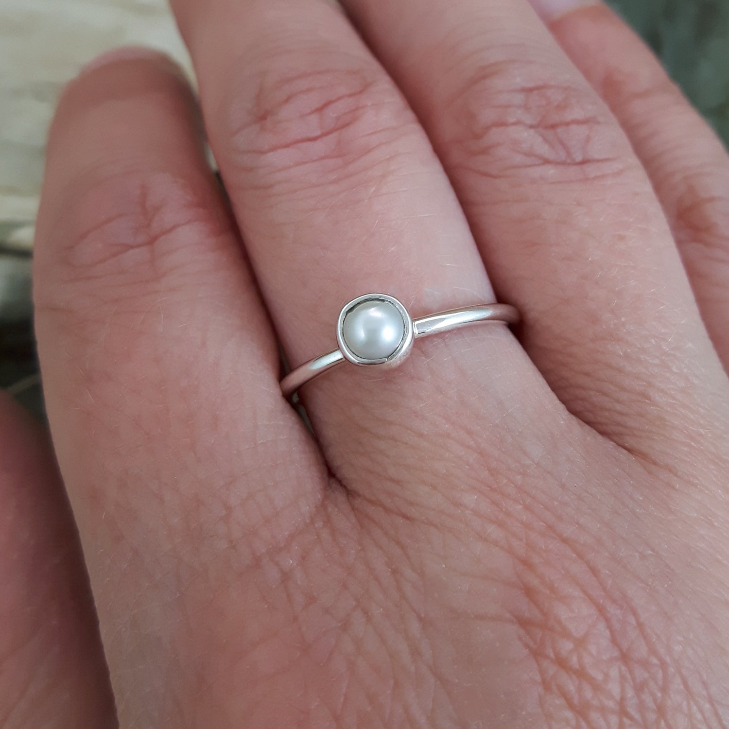 Eternal Pearl Ring