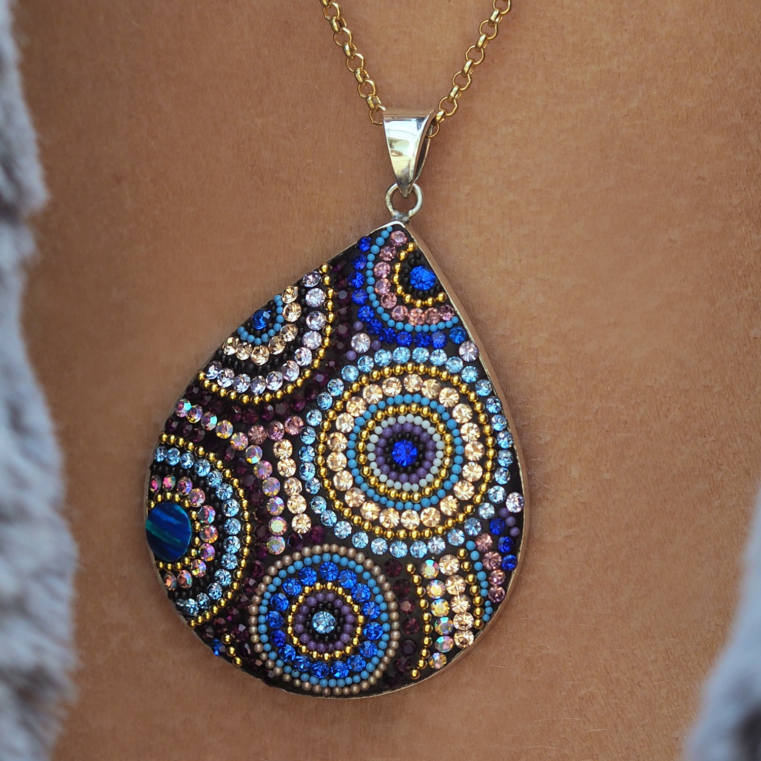 Allegra Indigo Radiance Pendant