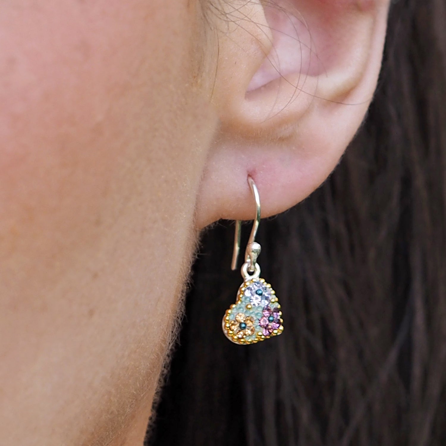 Allegra Heart Antique Drop