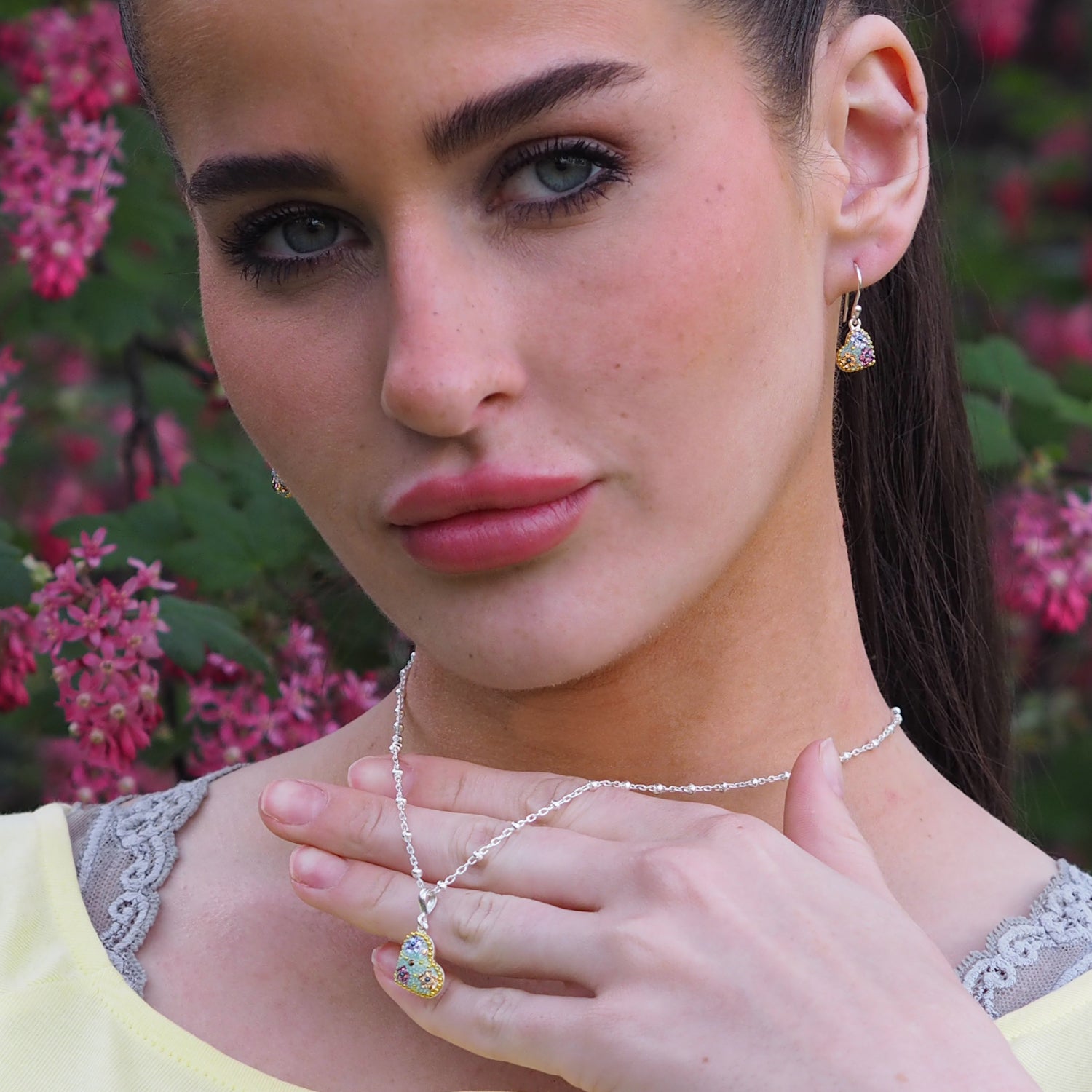 Allegra Antique Small Heart Pendant